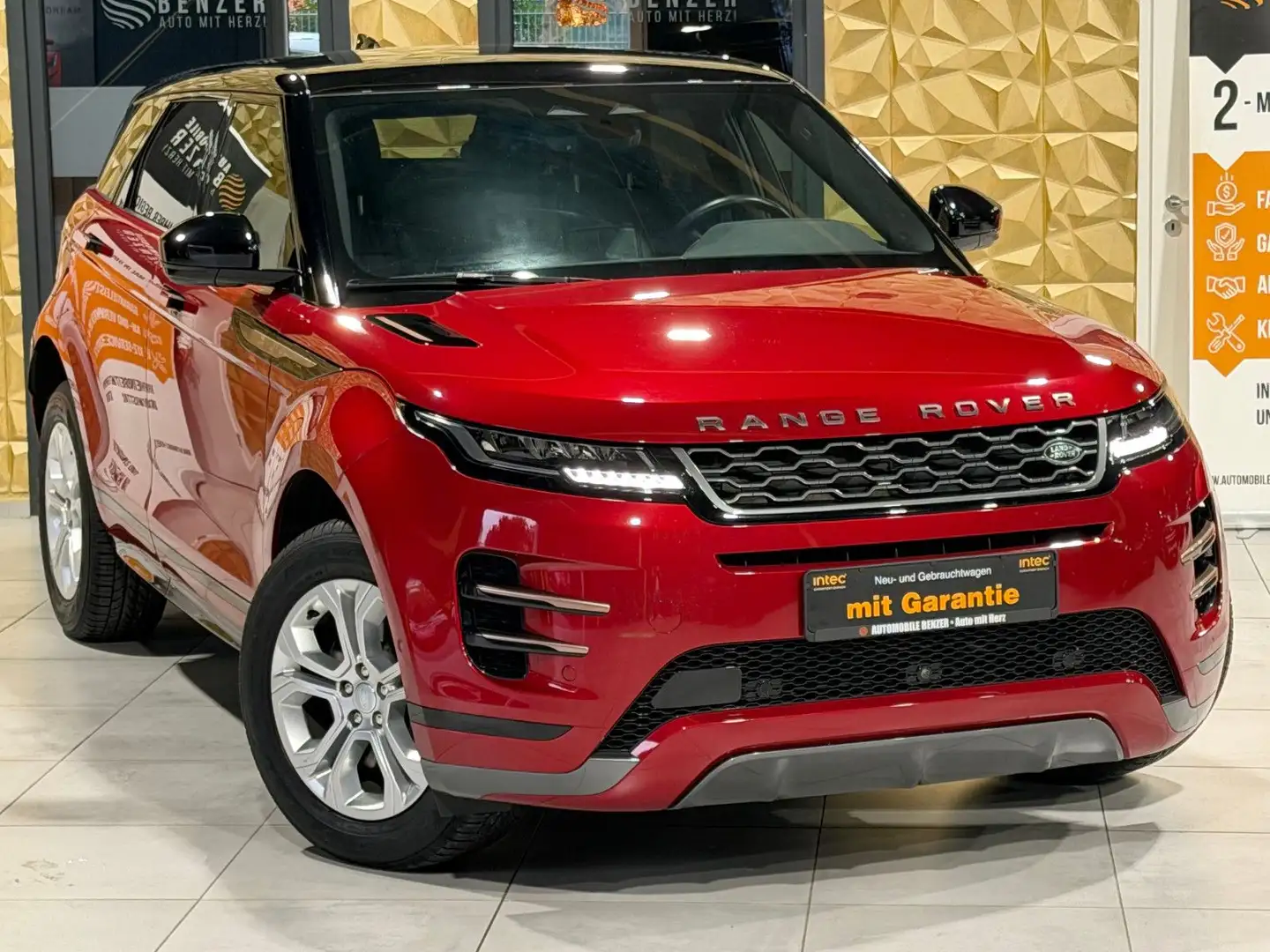 Land Rover Range Rover Evoque P160/NAVI/LEDER/LED/360'KAM Rot - 2