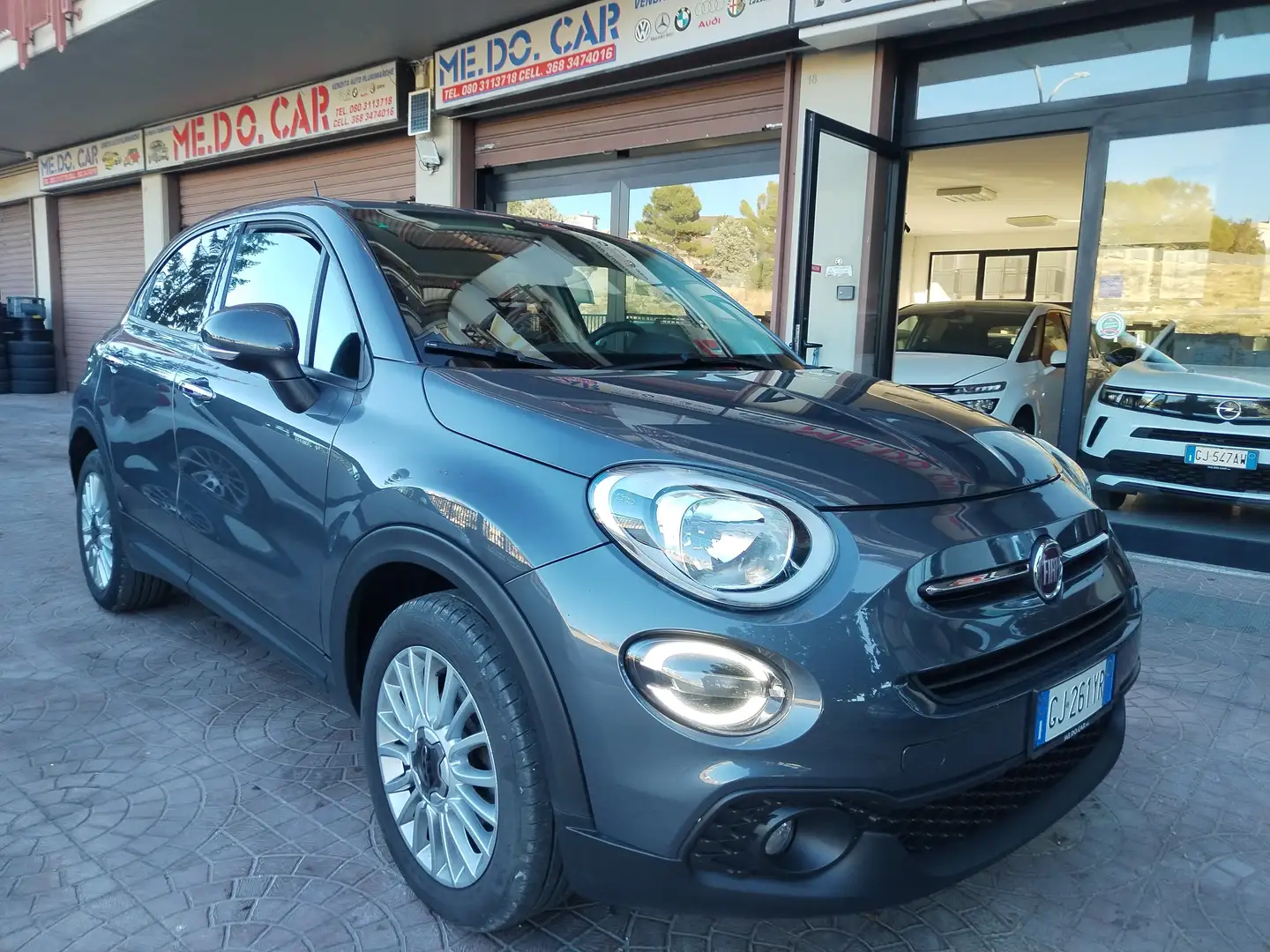 Fiat 500X 500 X 2022 1.3 mjt Sport 95cv Gris - 1