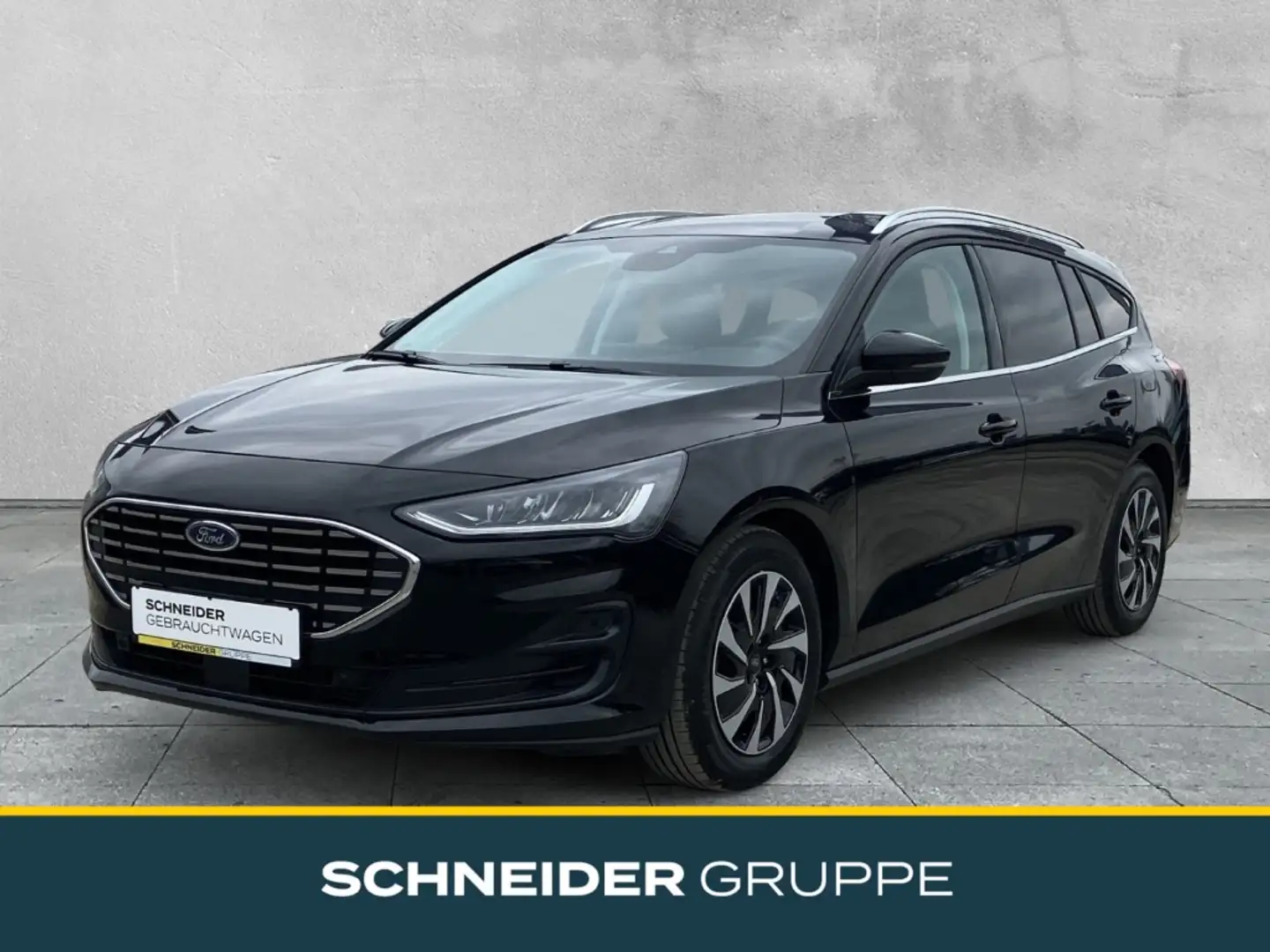 Ford Focus Turnier Titanium X LED+SHZ+NAVI+ACC+KAMERA Zwart - 1
