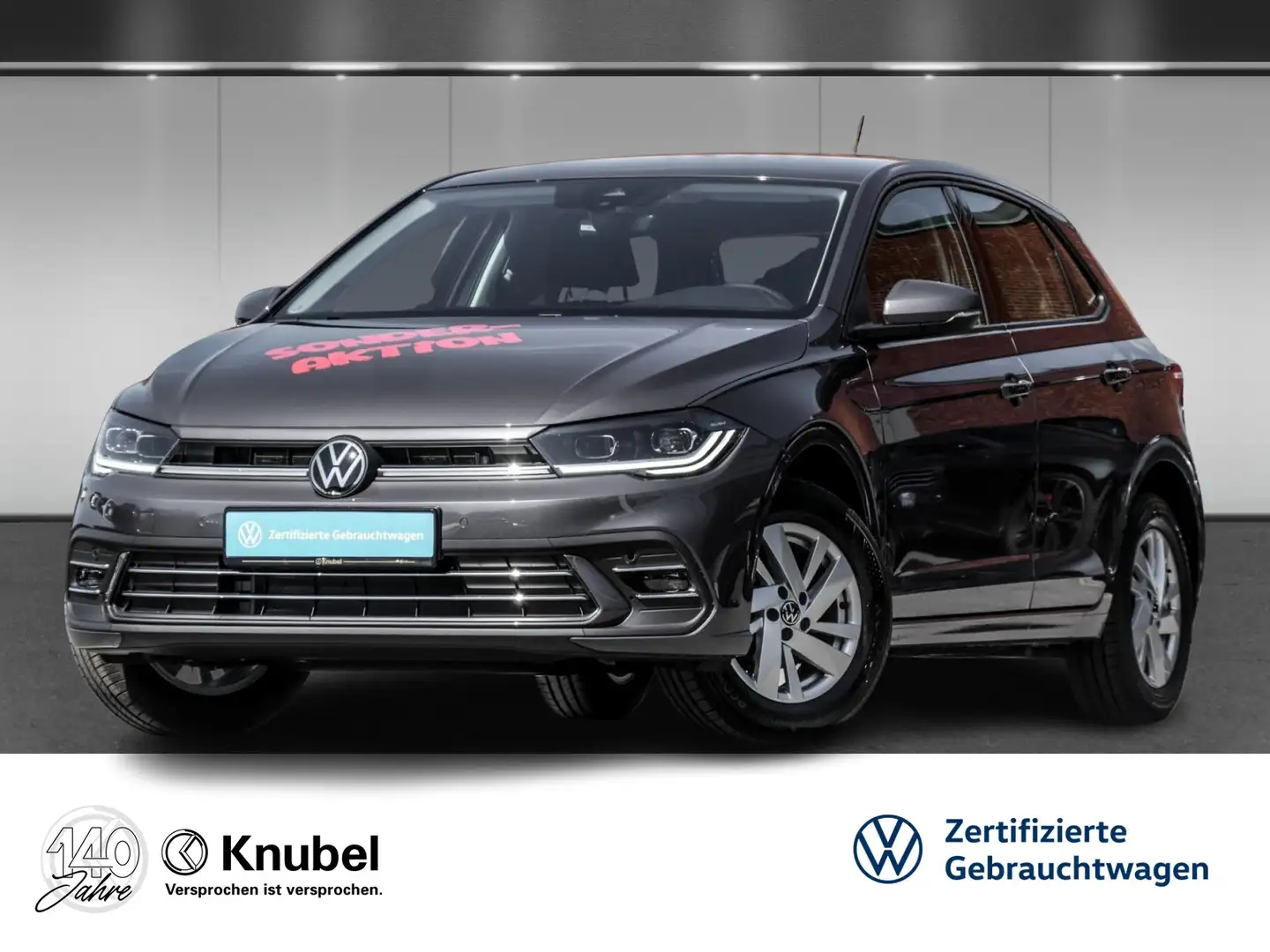 Volkswagen Polo Style 1.0 TSI DSG IQ.Light CarPlay TravelAss. A... Grau - 1