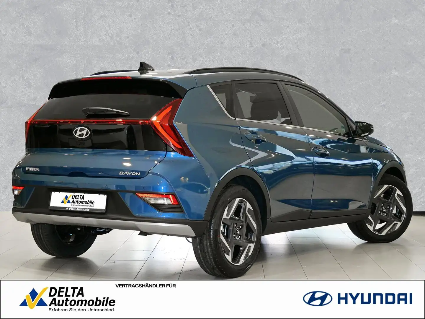 Hyundai BAYON Facelfit 2025 1.0 TGDI DCT Prime Navi LED Blauw - 2