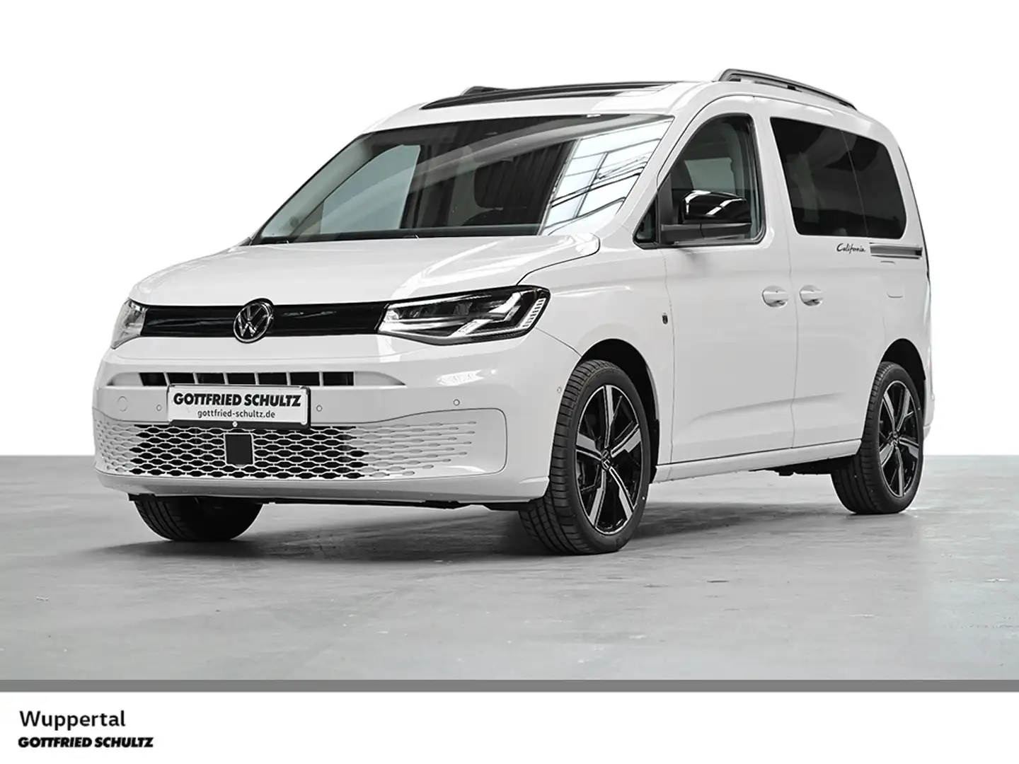 Volkswagen Caddy 2.0L TDI DSG AHK Kamera Navi Weiß - 1