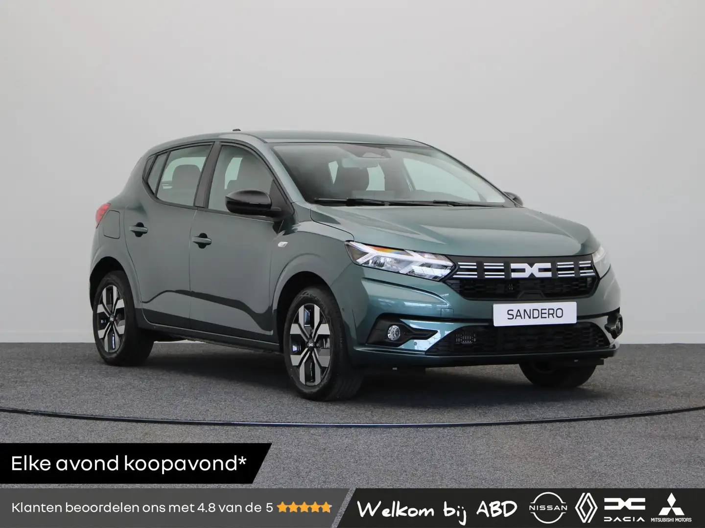 Dacia Sandero TCe 100pk ECO-G Journey | Navigatie | Parkeersenso Groen - 1