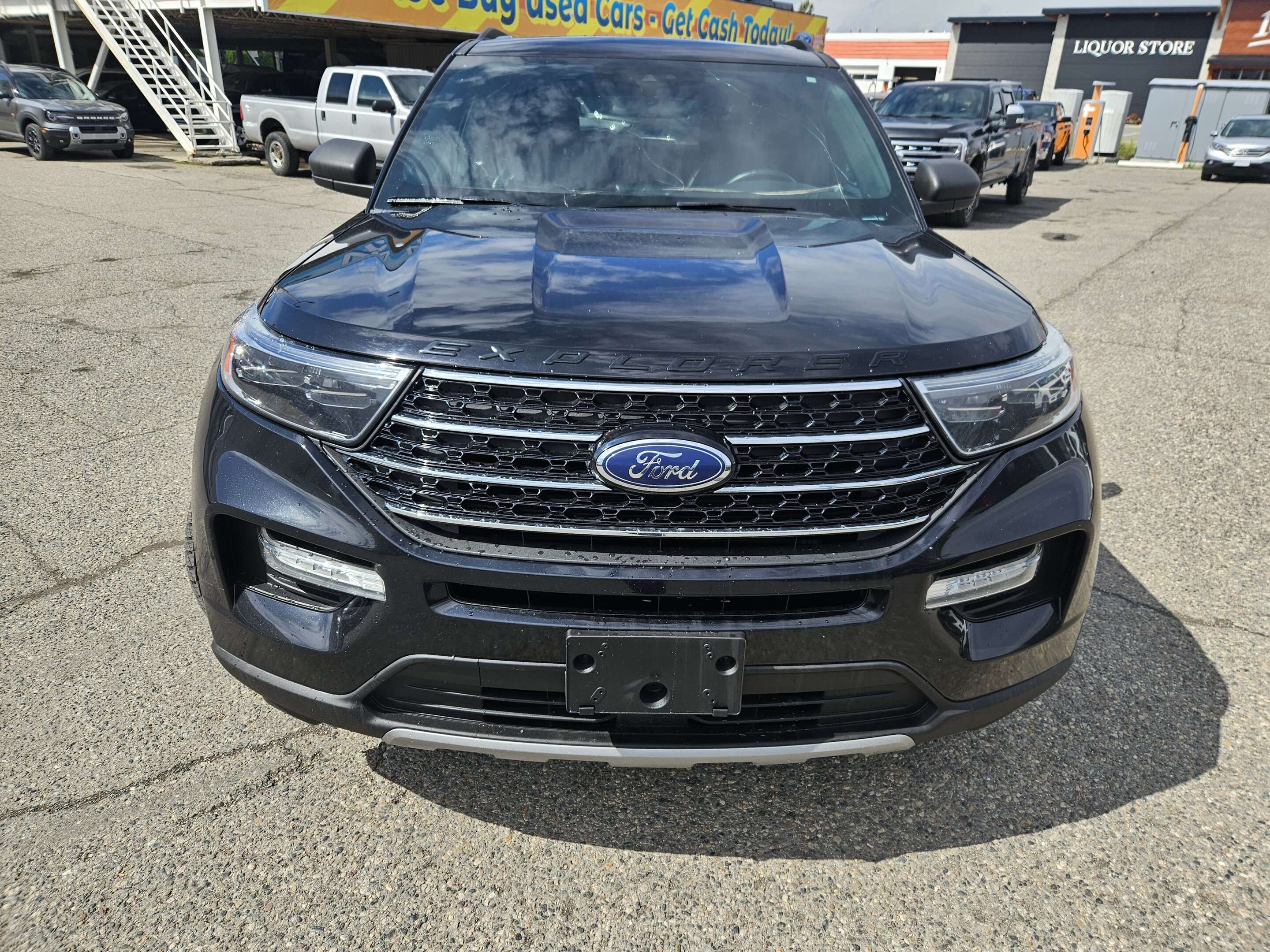 Agate Black Metallic 2020 Ford Explorer SUV / Crossover All-Wheel Drive Automatic