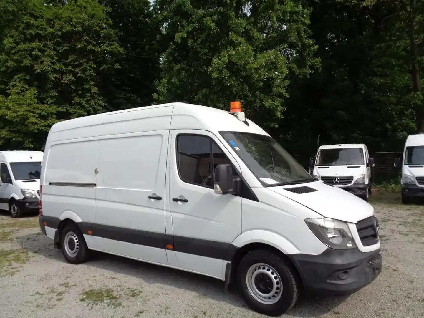 Mercedes-Benz Sprinter 313 CDI HOCH+LANG; KLIMA Blanc - 1
