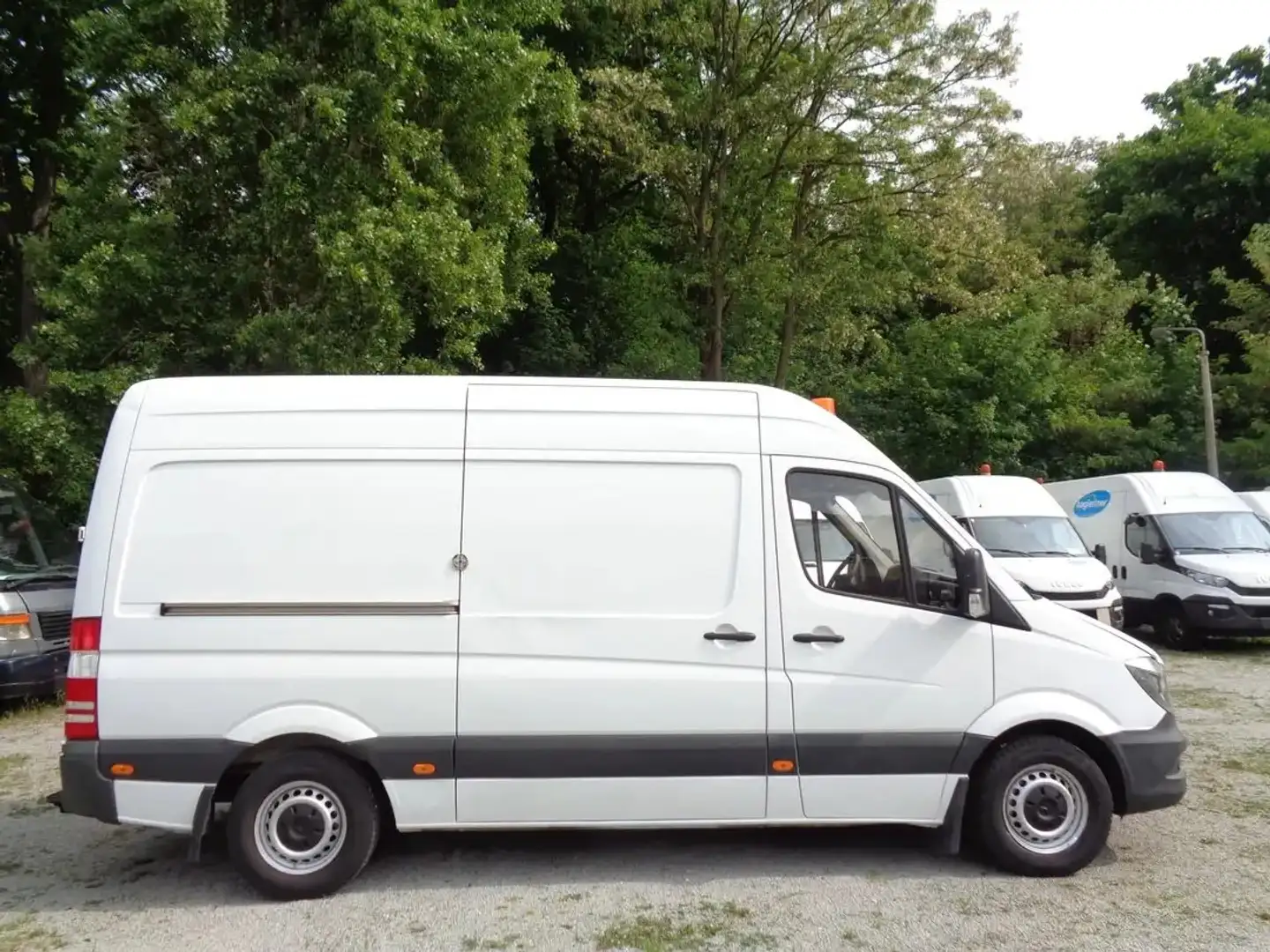 Mercedes-Benz Sprinter 313 CDI HOCH+LANG; KLIMA Blanc - 2