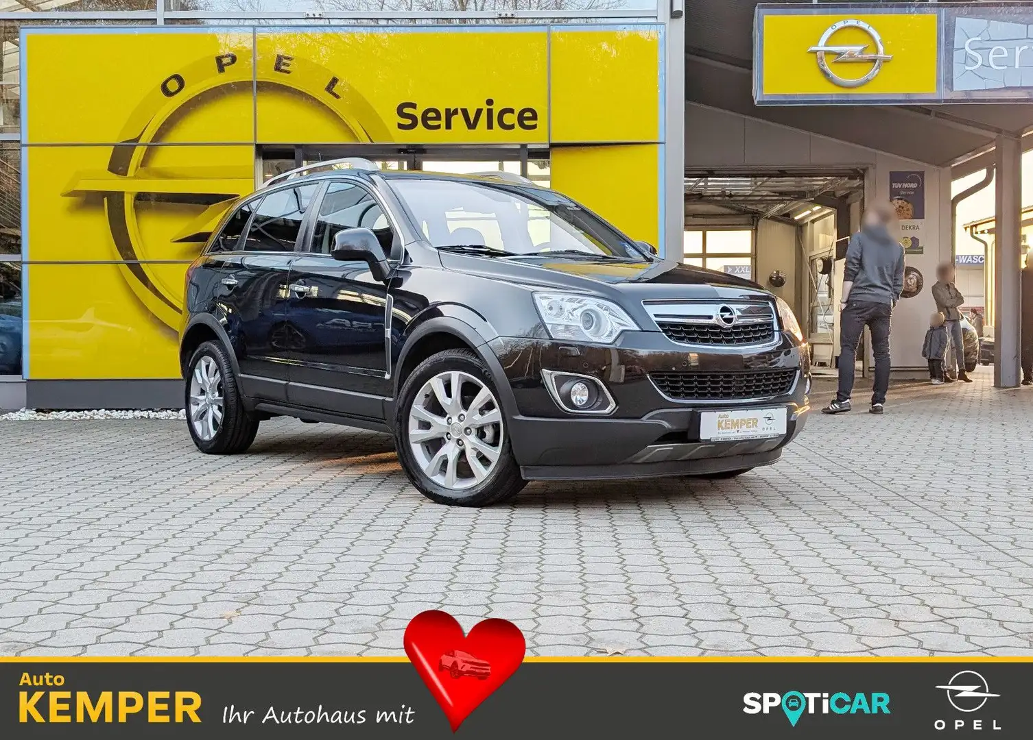 Opel Antara 2.2 CDTI 4x4 Cosmo Autom. *SHZ*AHK* Noir - 1