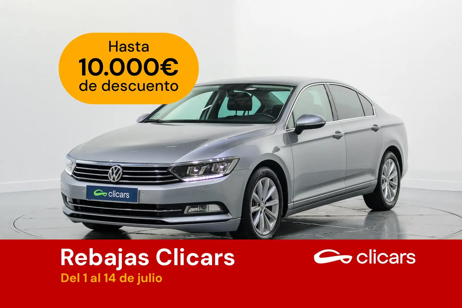 Volkswagen Passat 2.0TDI Advance 110kW Plateado - 1