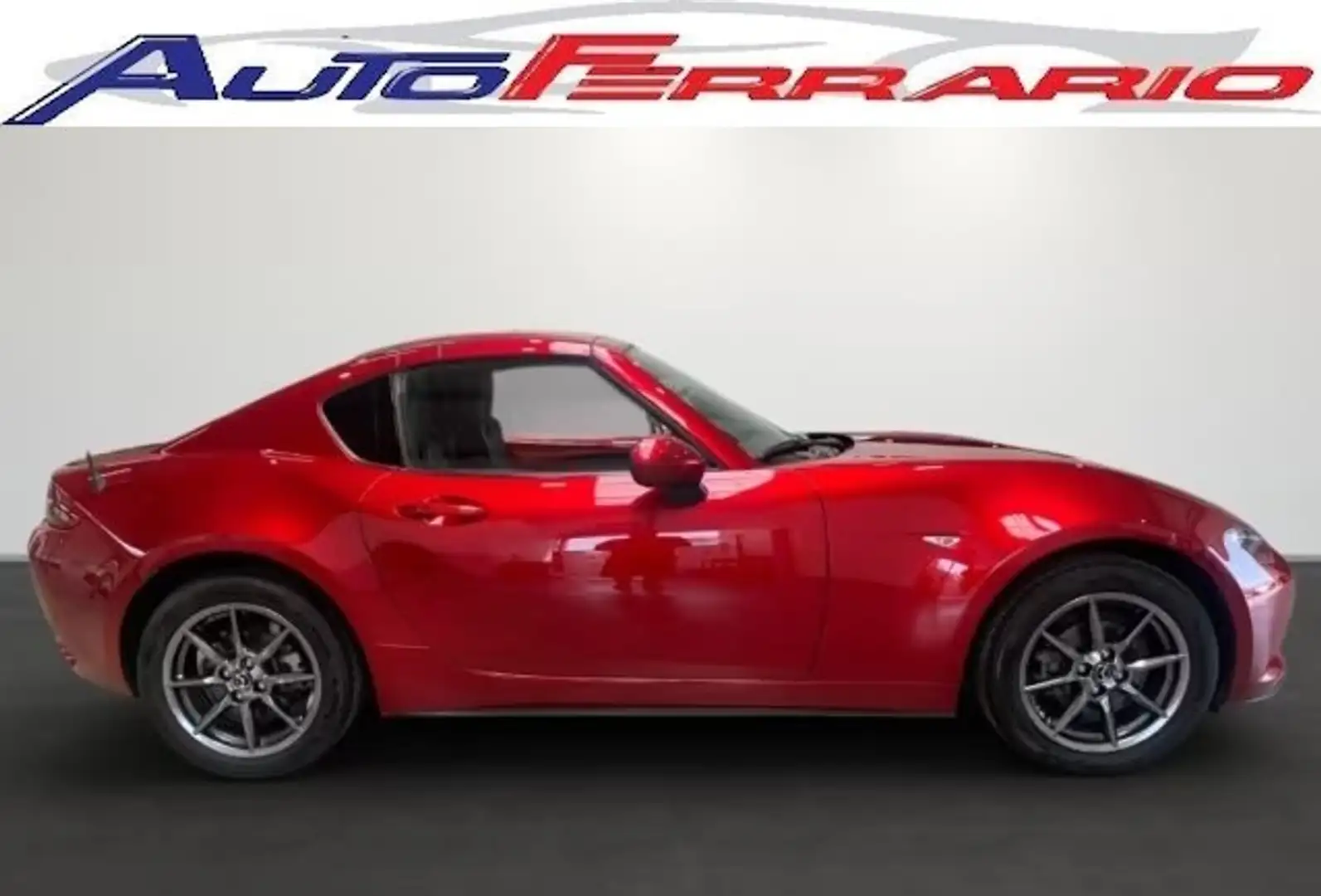 Mazda MX-5 RF SPORT-LINE 17" PELLE TOTALE NAVY SENS PARK Roşu - 1