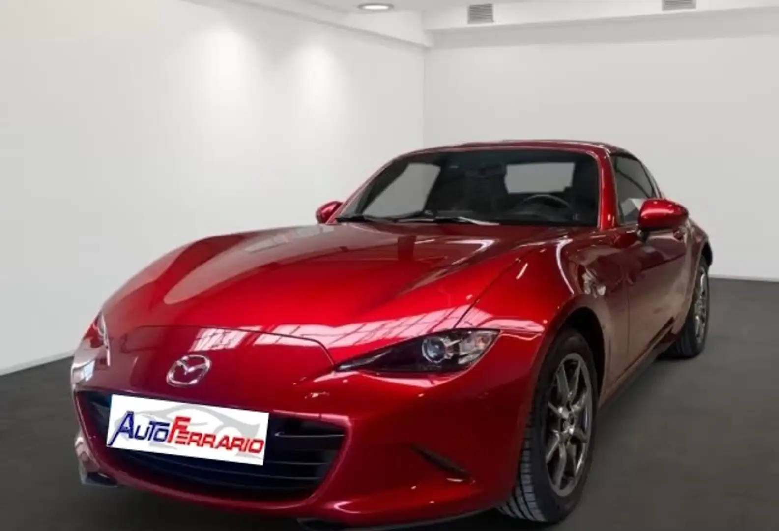 Mazda MX-5 RF SPORT-LINE 17" PELLE TOTALE NAVY SENS PARK Roşu - 2