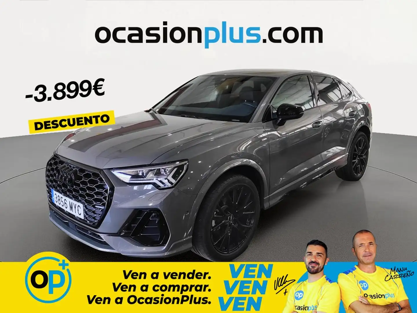 Audi Q3 Sportback 35 TDI Black limited S tronic Gris - 1