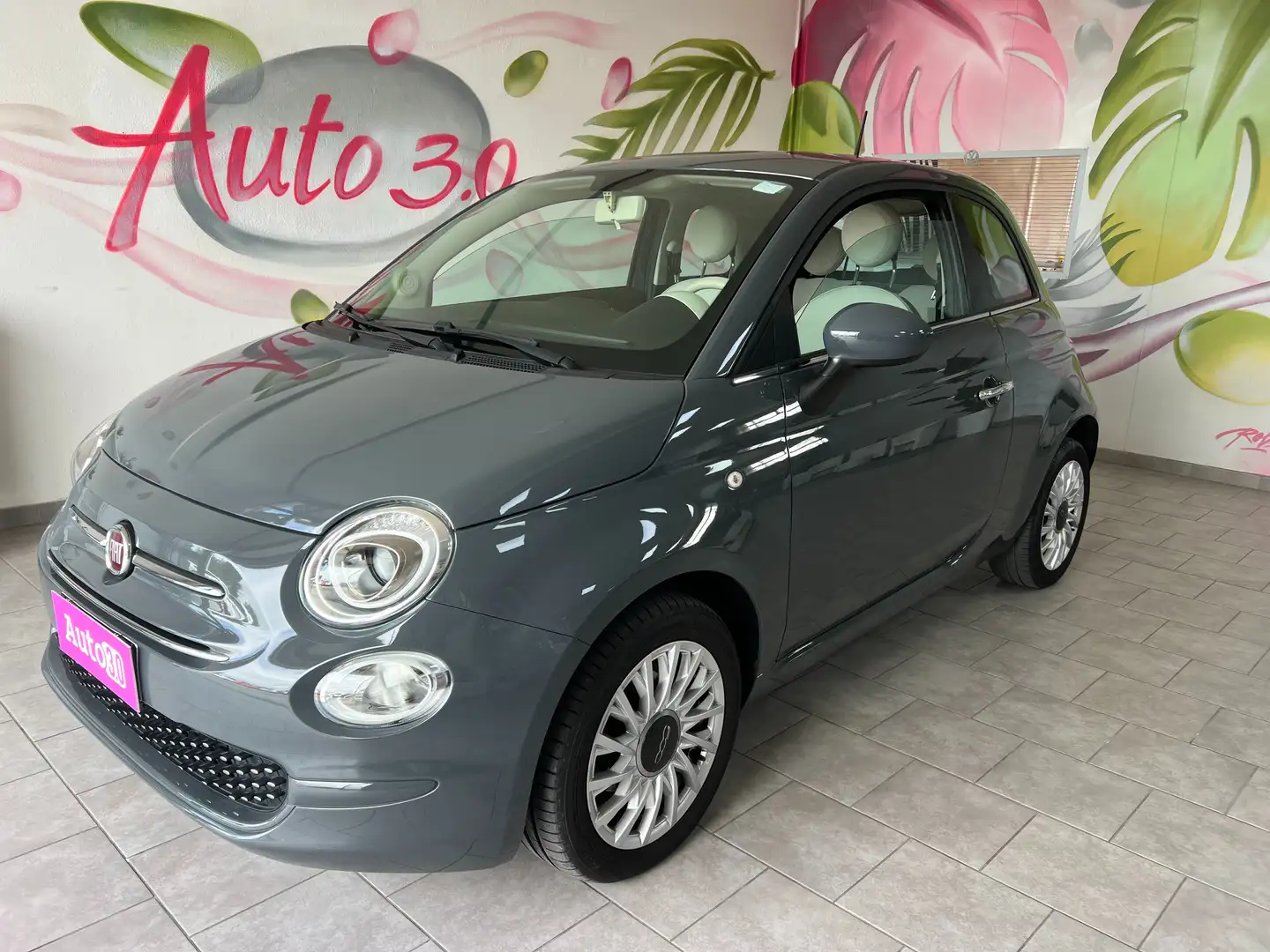 Fiat 500 500 1.2 Lounge 69cv my20 Grigio - 1