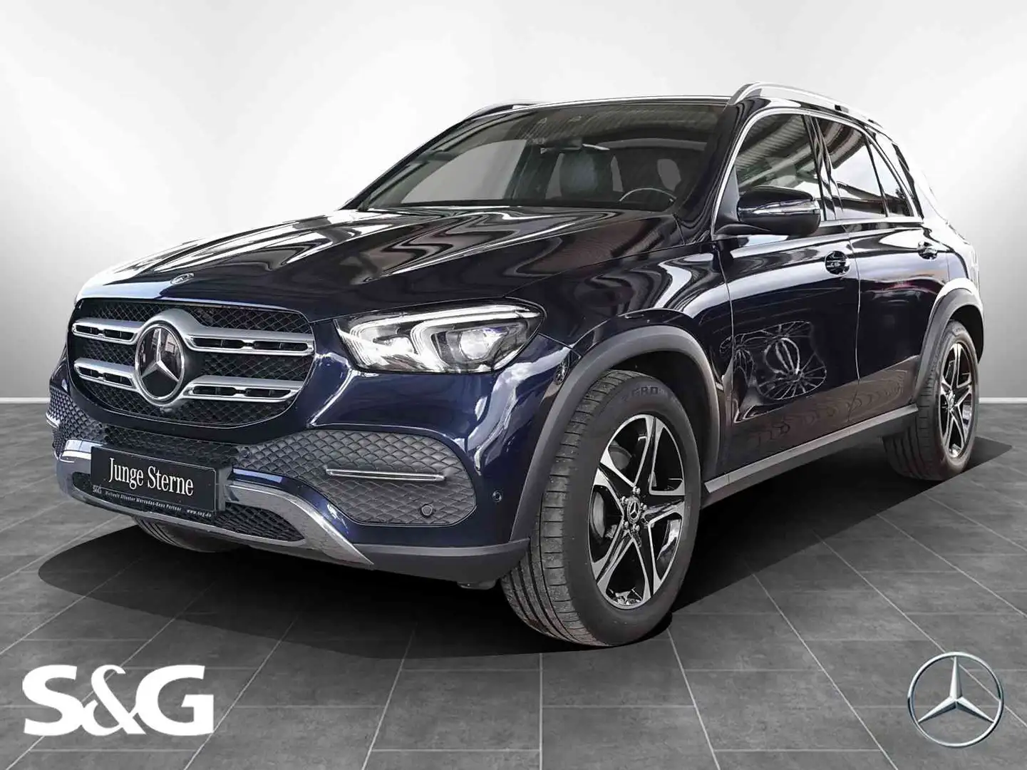 Mercedes-Benz GLE 350 d 4M AMG-Int. 20" Distronic 360° 7-SITZE Blau - 1