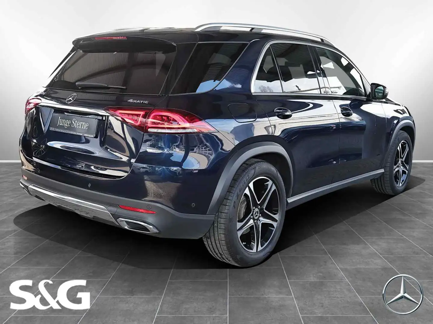 Mercedes-Benz GLE 350 d 4M AMG-Int. 20" Distronic 360° 7-SITZE Blau - 2