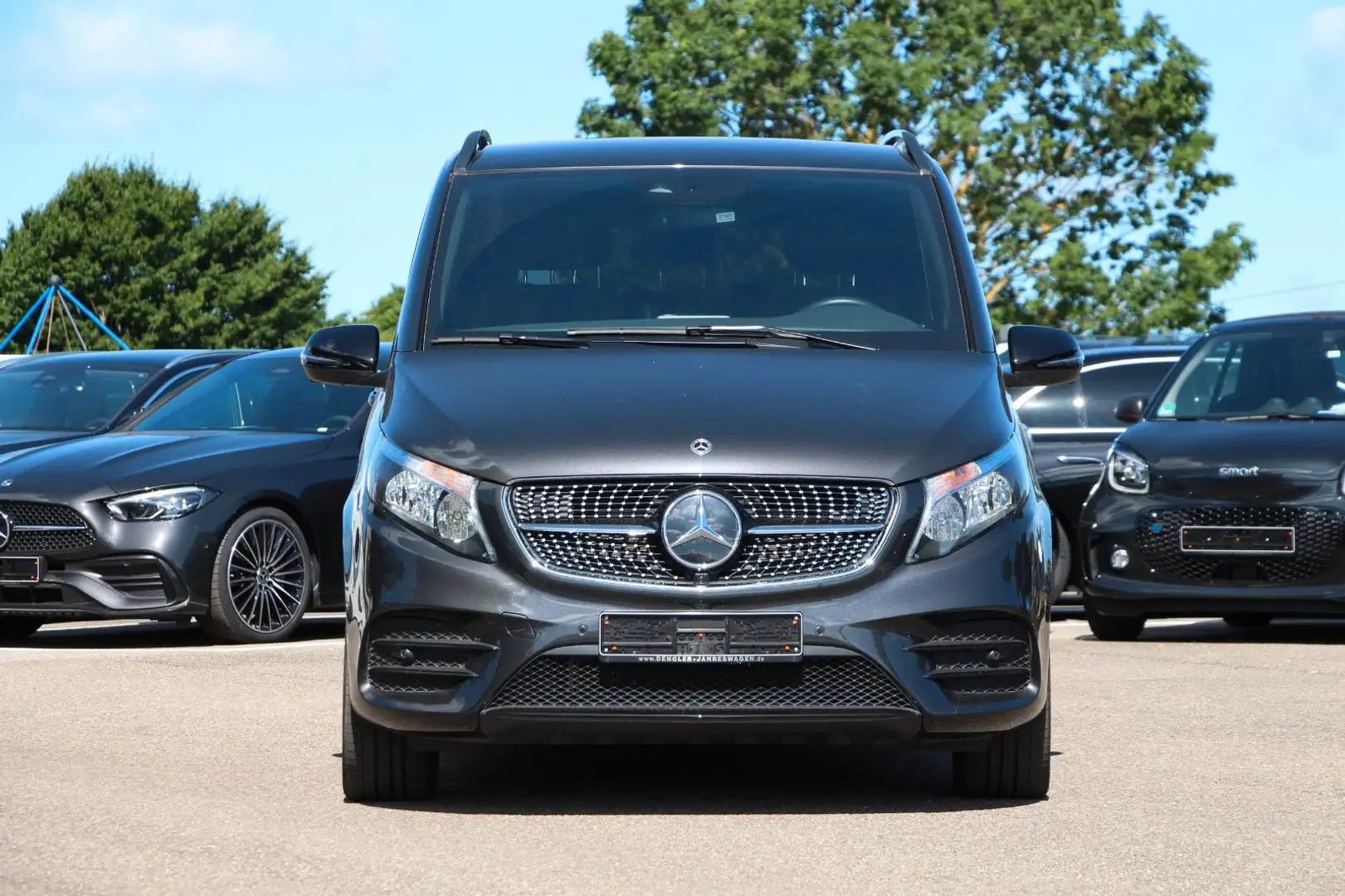 Mercedes-Benz V 220 d L PANO*NIGHT*AHK*LIEGE EDITION AMG Line Gris - 2