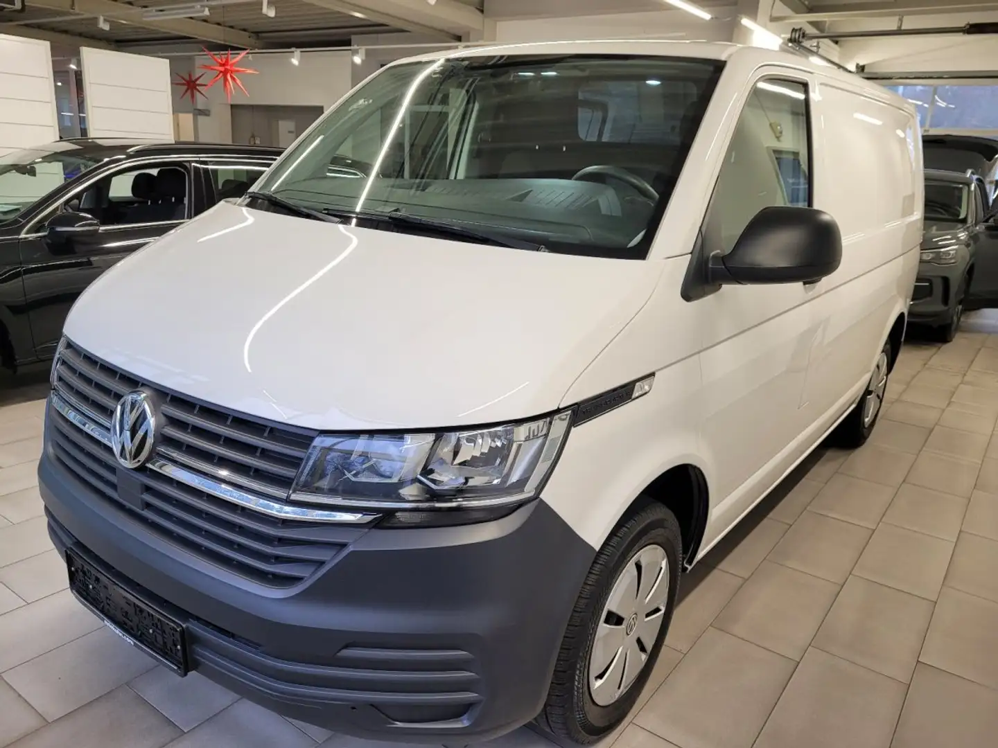 Volkswagen T6.1 Transporter Eco Profi 2,0TDI 81KW AHK,Klima,Einparkhilfe hinte Weiß - 2