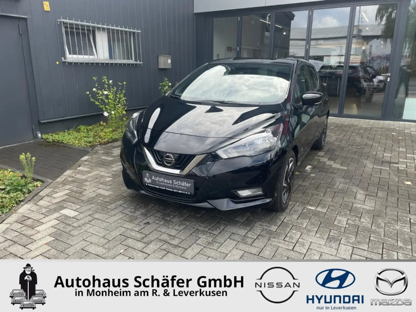 Nissan Micra N-WAY Klimaautom DAB SHZ Temp Spurhalteass. Verkeh Schwarz - 1
