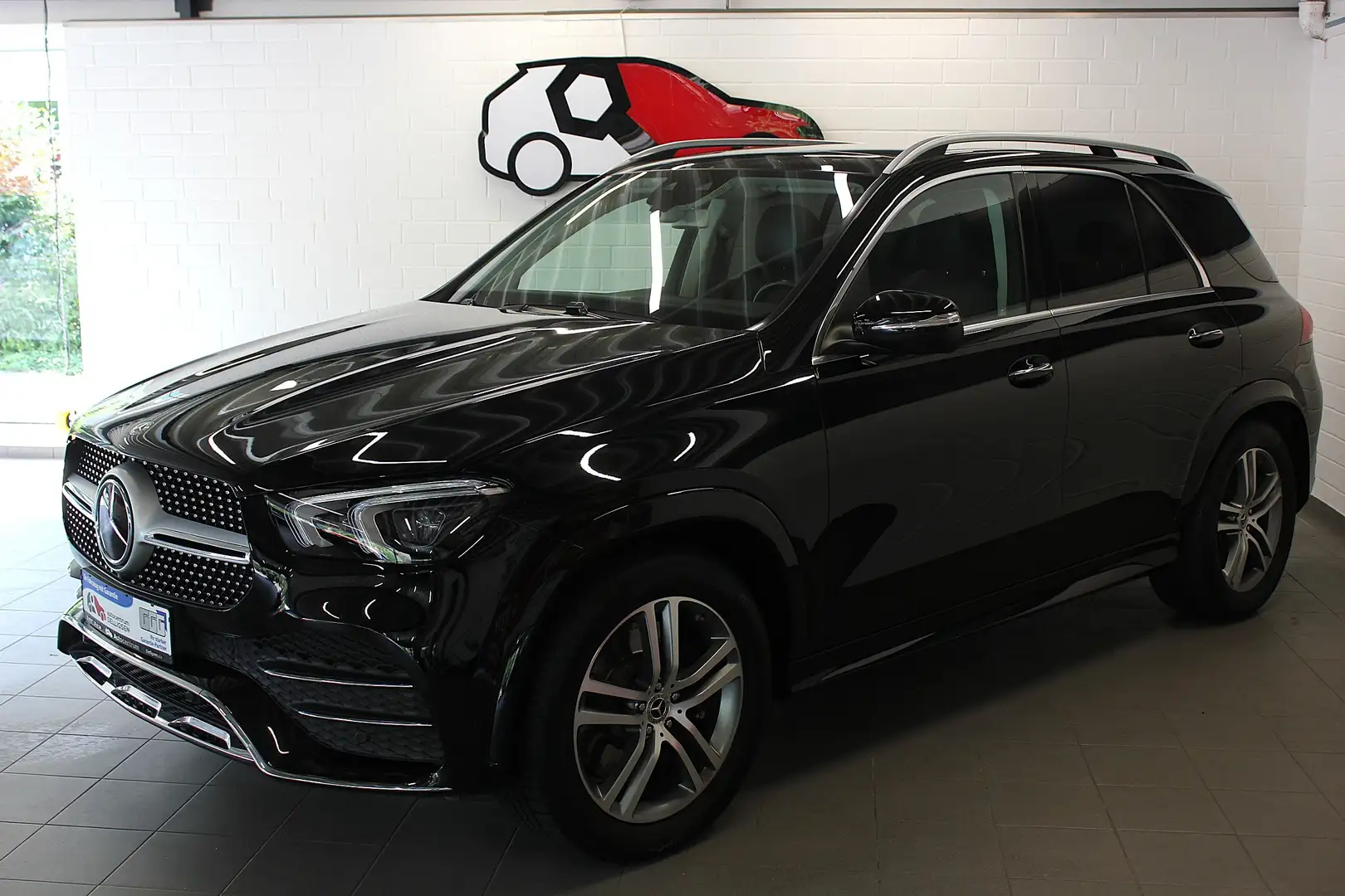 Mercedes-Benz GLE 450 3,0 4Matic 9G-TRONIC "AMG Line"Sthzg 360°Kamera Zwart - 1