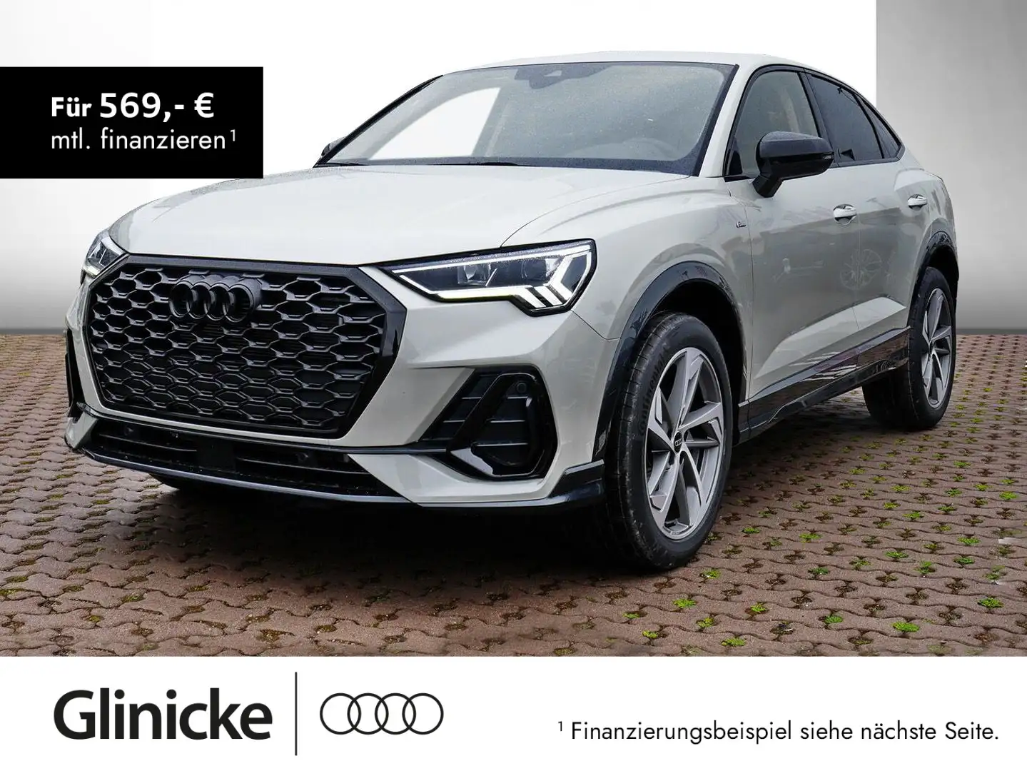 Audi Q3 S line 35 TDI *Sportsitze*MMI*SONOS Silber - 1