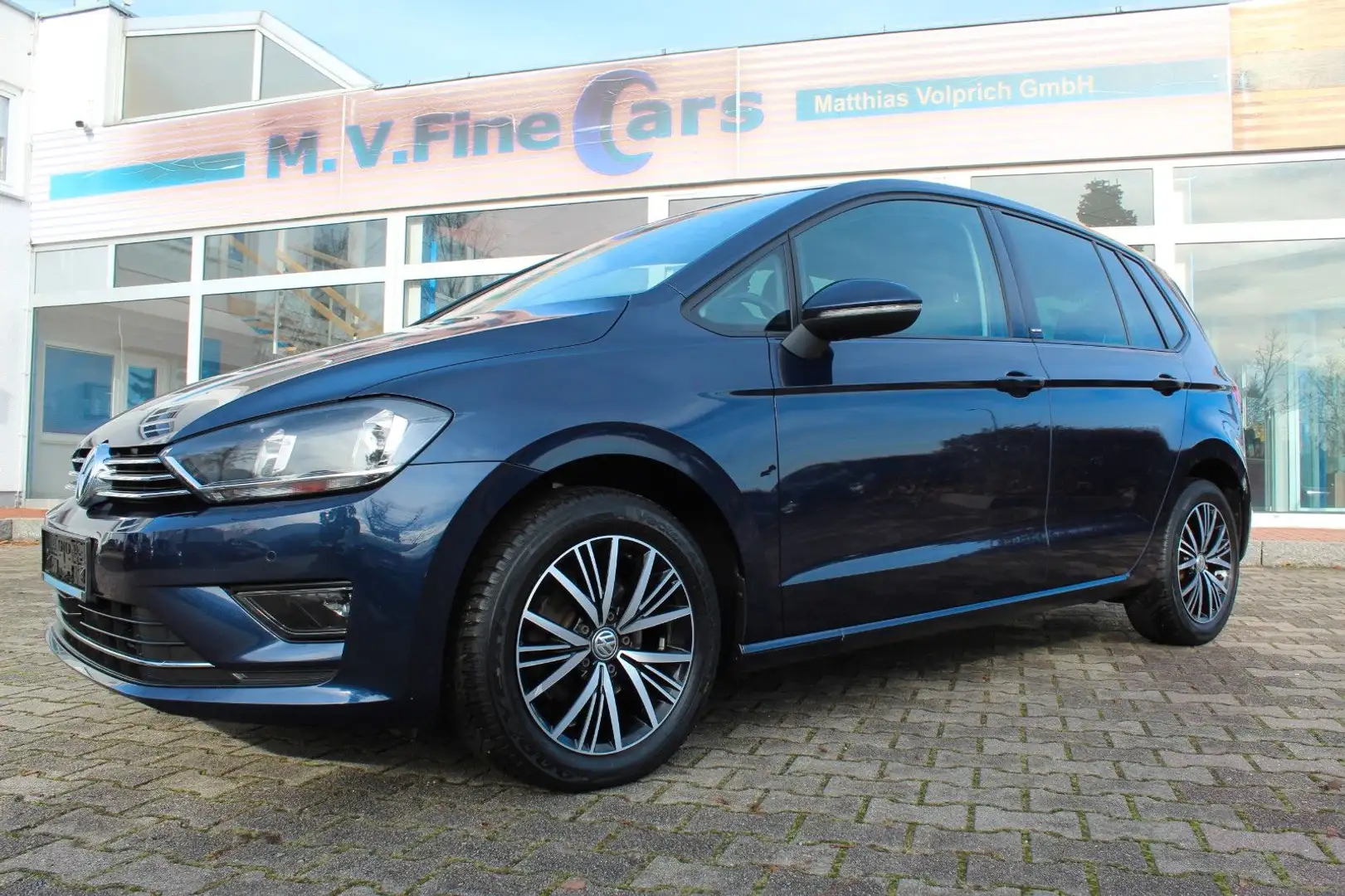 Volkswagen Golf Sportsvan VII Allstar Bleu - 1