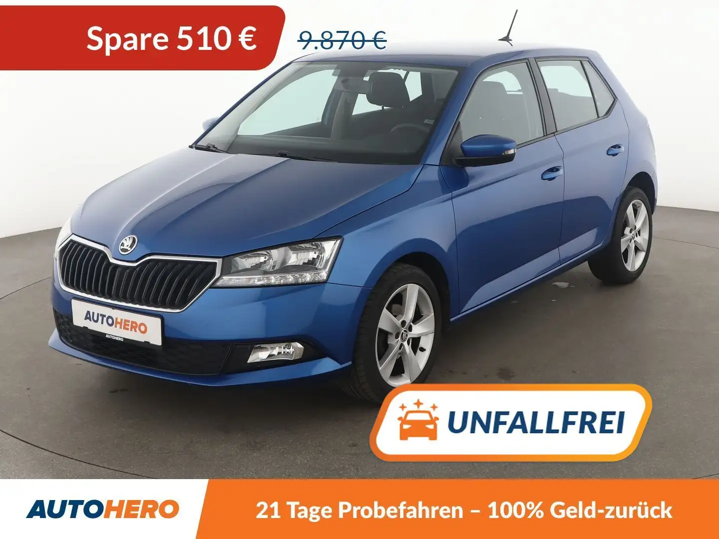 Skoda Fabia 1.0 TSI Cool Plus*PDC*SHZ*KLIMA*GARANTIE* Blau - 1