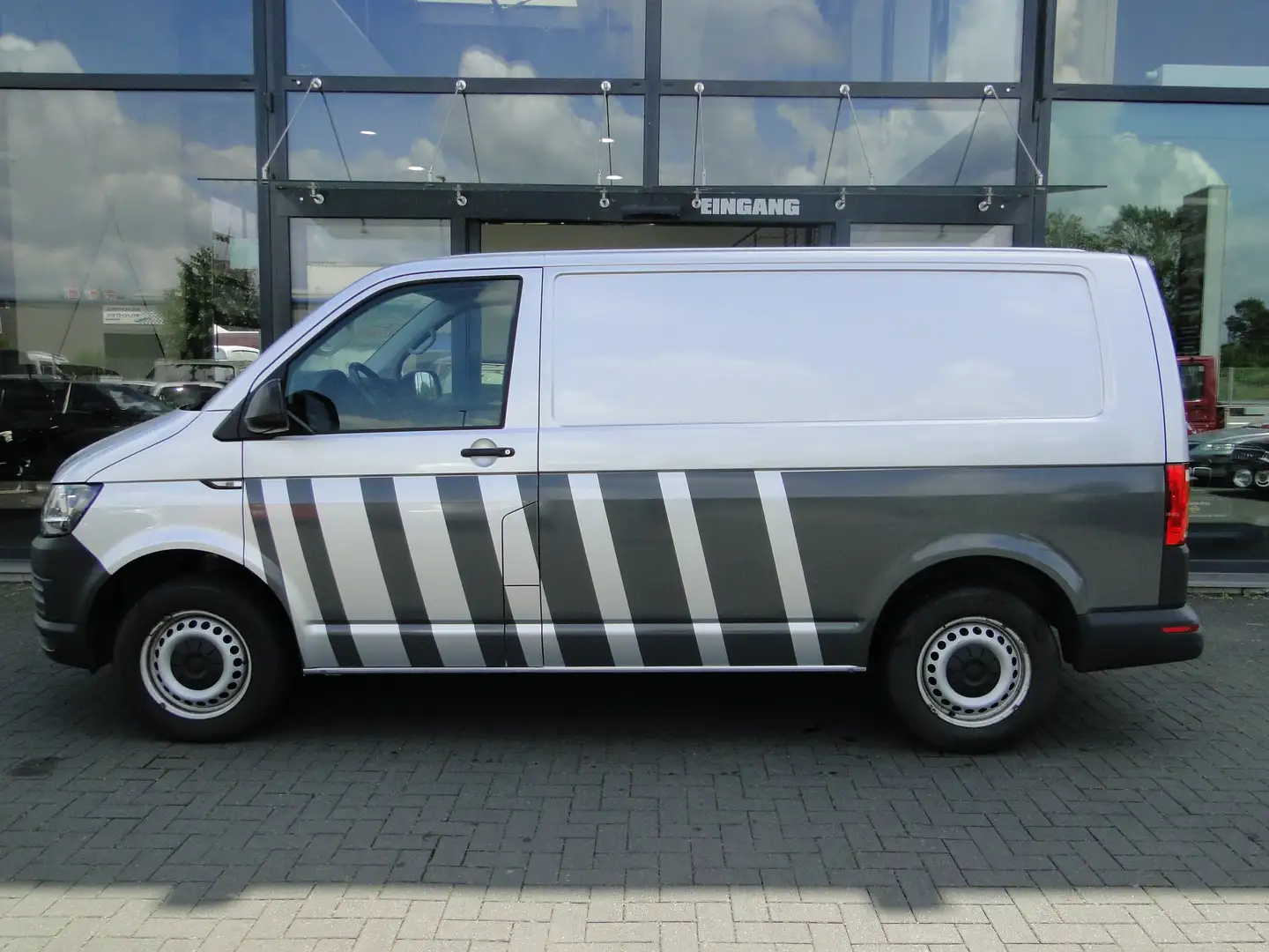 Volkswagen T6 Transporter T6 2.0 TDI Transporter Kasten 1.HAND NAVI PDC Grau - 2
