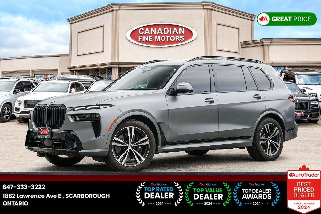 2023 BMW X7 xDrive40i M SPORT | 7 PASS | CLEAN CARFAX | HUD |