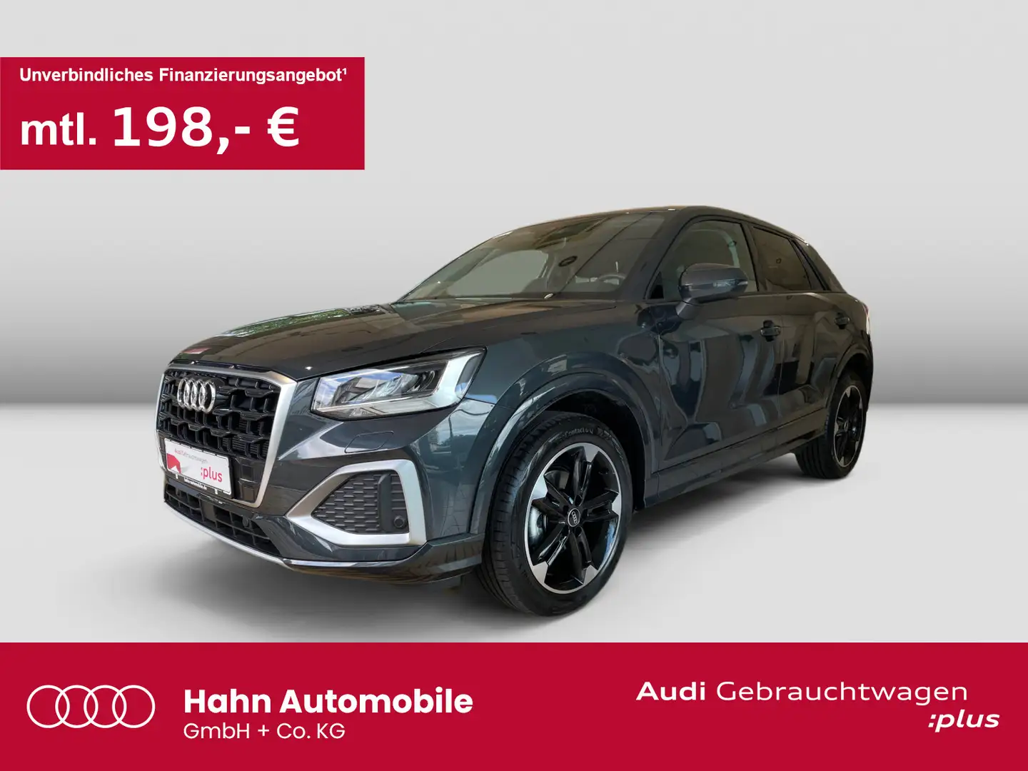 Audi Q2 30TFSI advanced Standhzg Navi AHK LED Virtual Grau - 1