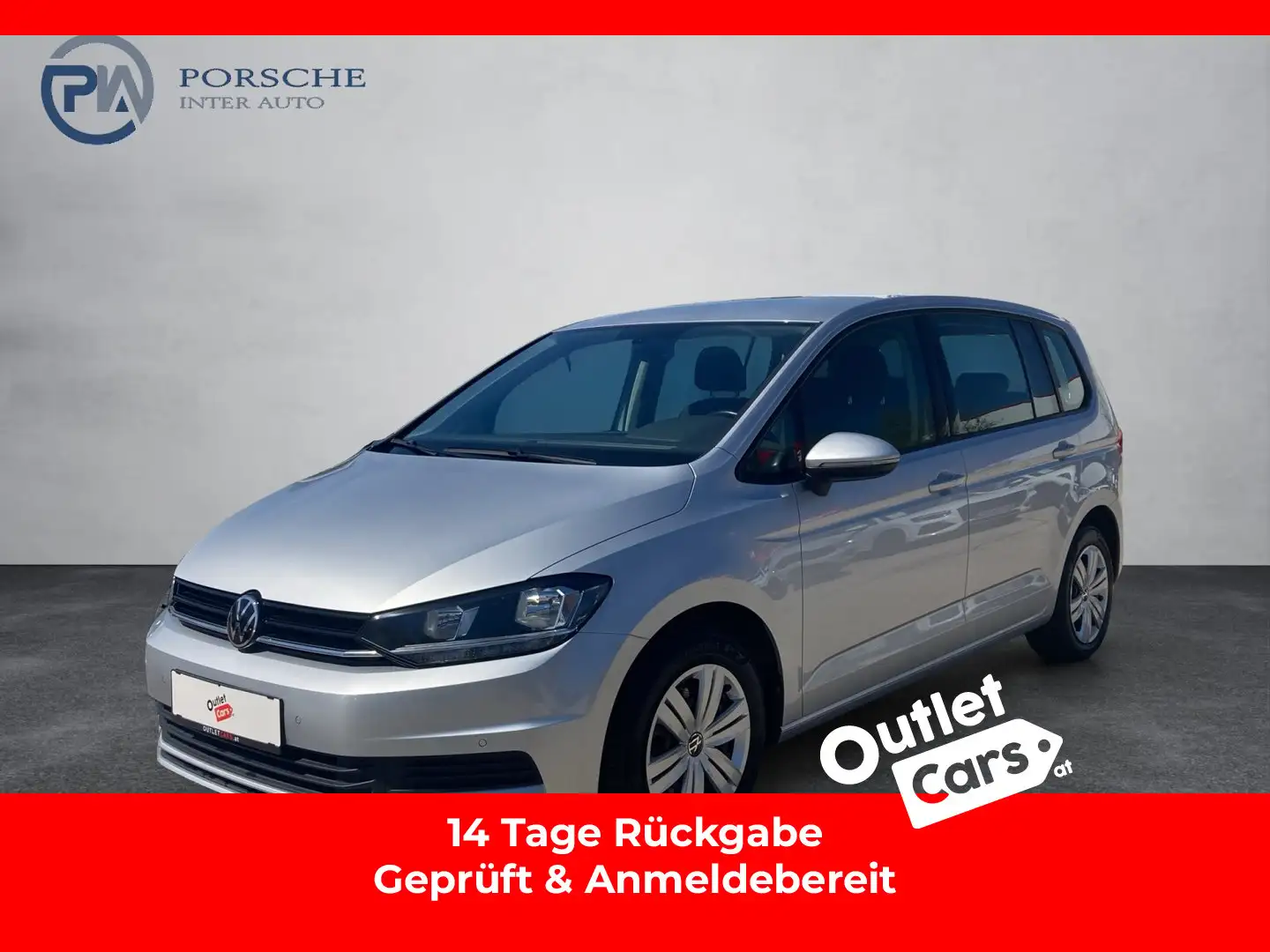 Volkswagen Touran Comfortline TDI SCR DSG 7-Sitzer Plateado - 1