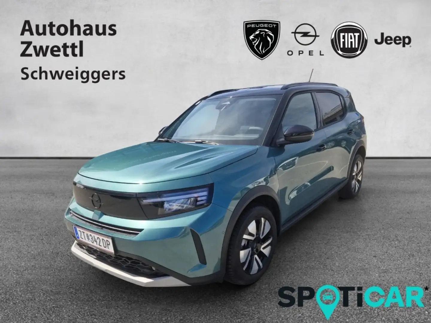 Peugeot 2008 Frontera GS Elektro 113 44kWh Grün - 1