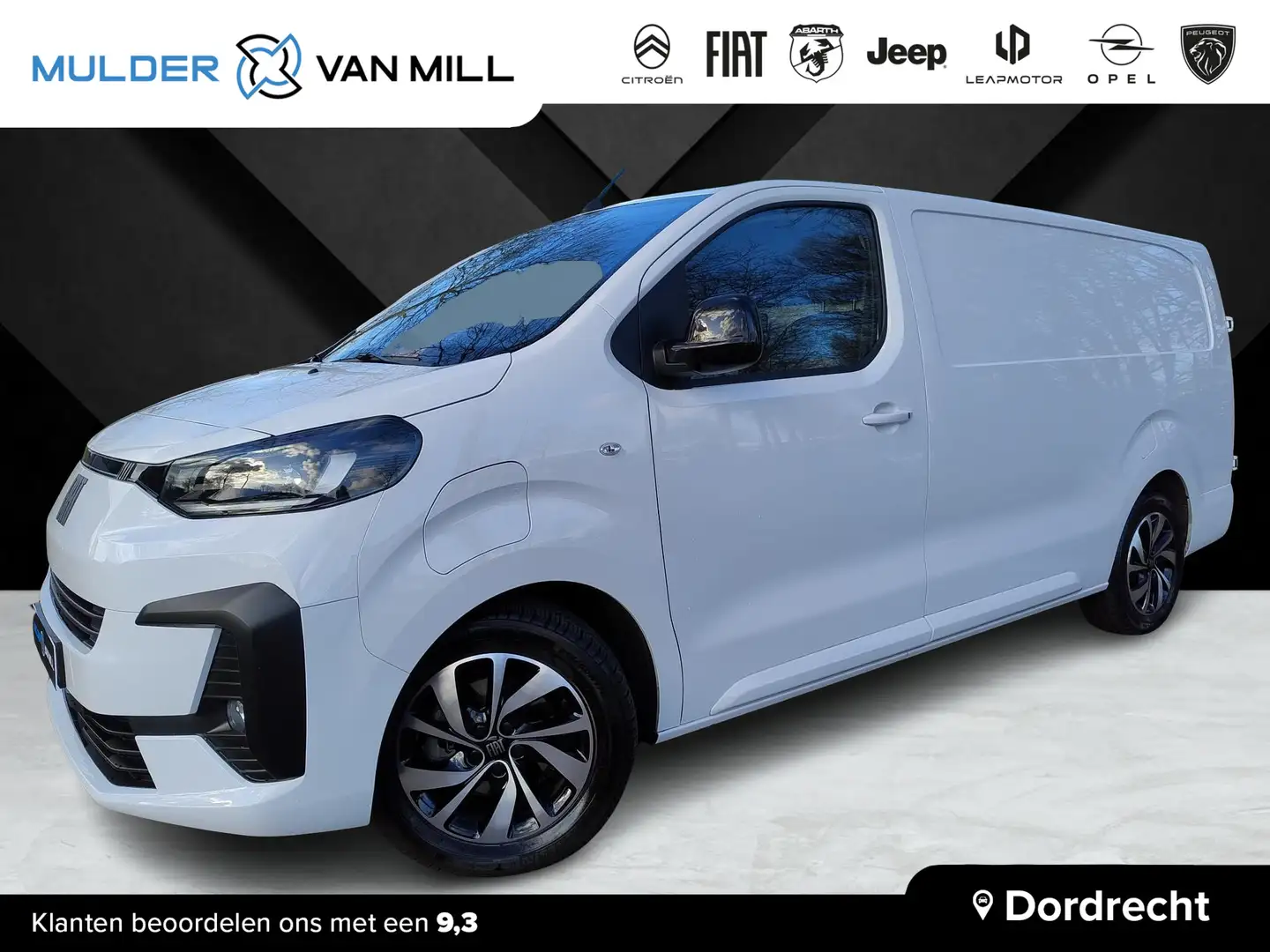 Fiat Scudo e-Scudo L3 75 kWh 136pk AUTOMAAT | 352 KM WLTP | H Wit - 1