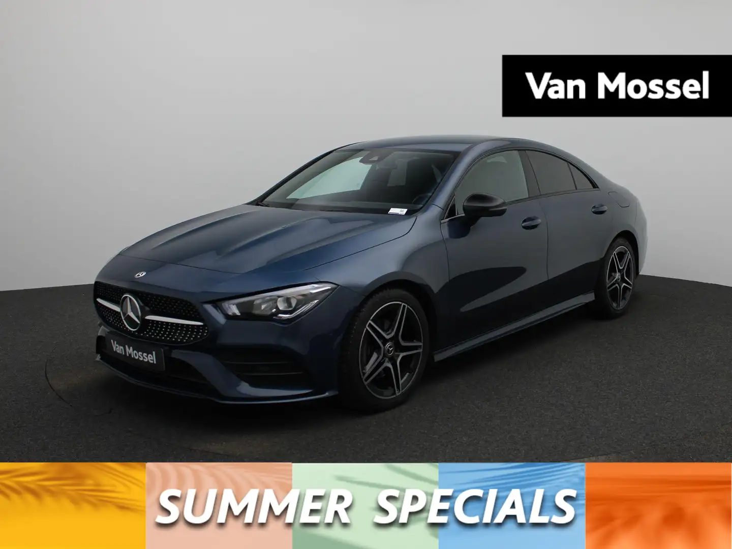 Mercedes-Benz CLA 180 d AMG Line | Cruise control | Camera | LED Blu/Azzurro - 1