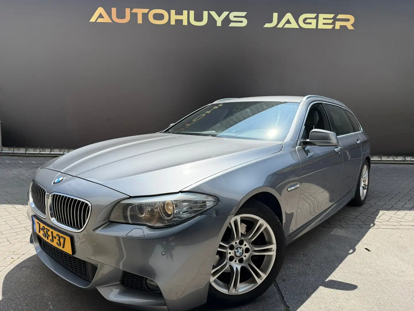 BMW 520 5-serie Touring 520i |Headup|Leer|Elektrische klep Grigio - 1