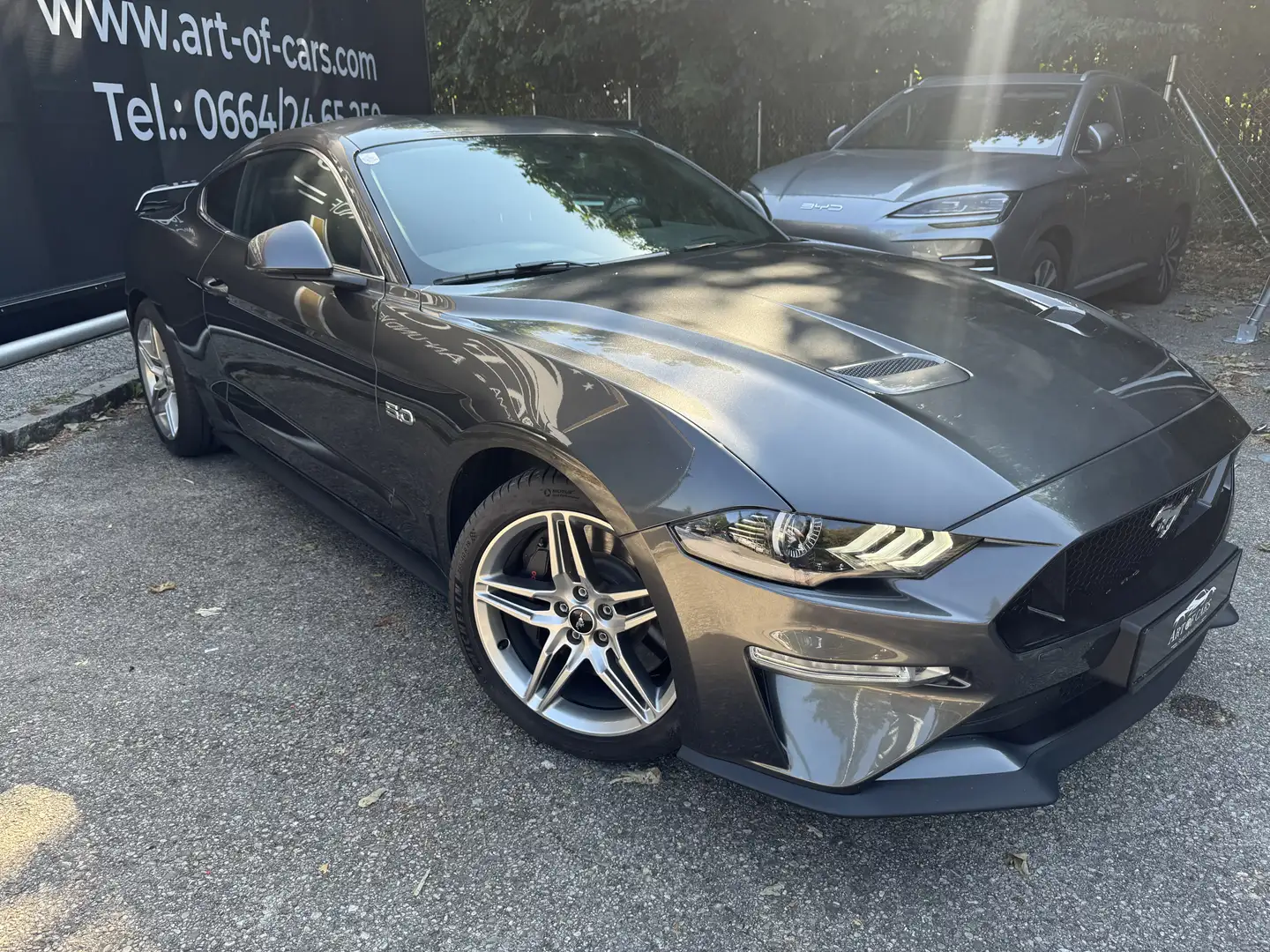 Ford Mustang GT Fastback 5.0 V8 / Ab 564 Euro im Monat Grau - 2