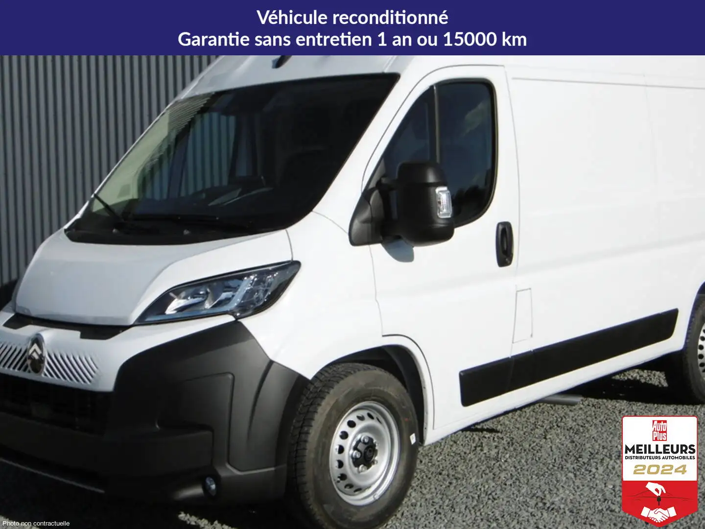 Citroen Jumper FOURGON TOLE 35 L2H2 140 S\u0026S BVM6 4 portes VUL Diesel112023 - En cours Blanc - 1