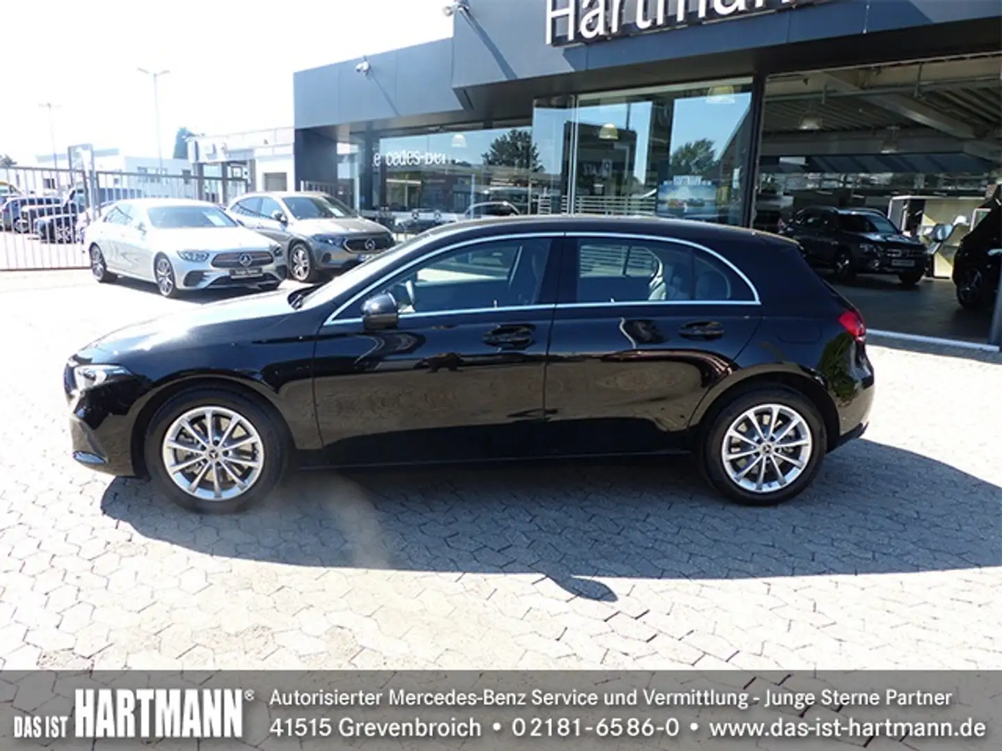 Mercedes-Benz A 250 e PROGRESSIVE+R.KAMERA+NAVI+MBUX+AHK+LEDS Schwarz - 2