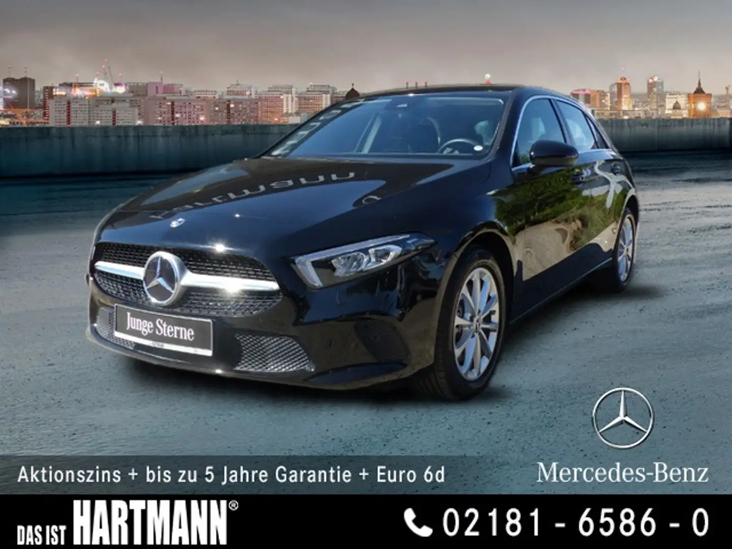 Mercedes-Benz A 250 e  PROGRESSIVE+R.KAMERA+NAVI+MBUX+AHK+LEDS Zwart - 1