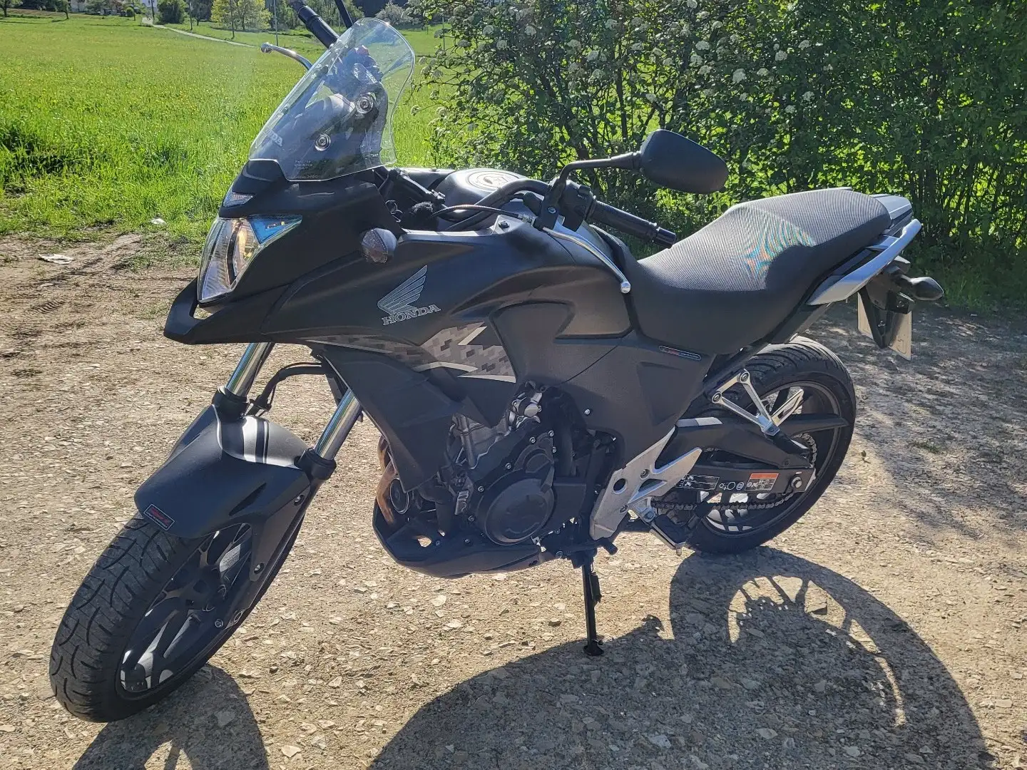 Honda CBX 500 HONDA CB500X, schwarz, A2 geeignet Černá - 1