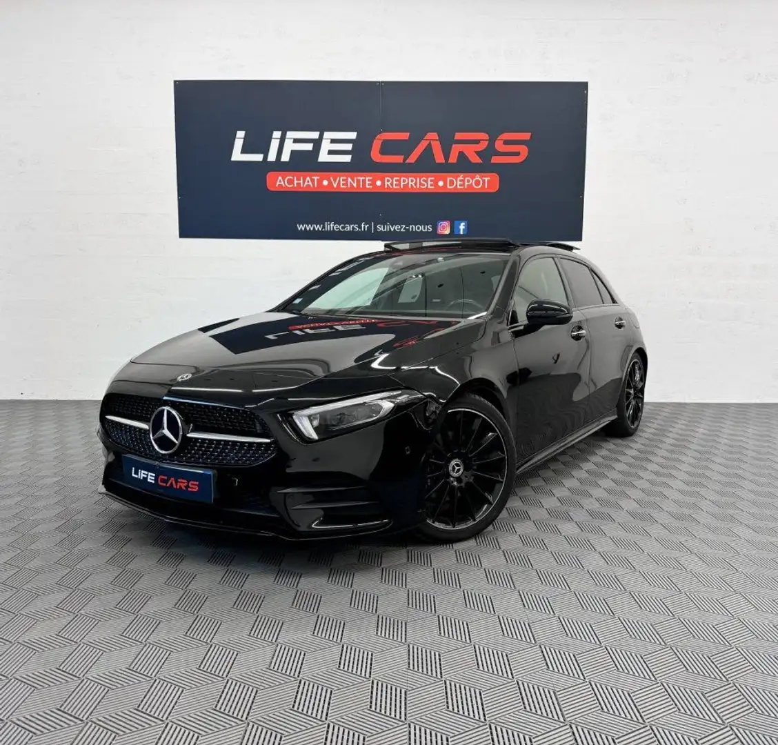 Mercedes-Benz A 180 180 136ch AMG Line toit ouvrant - lumière d'ambian Zwart - 1