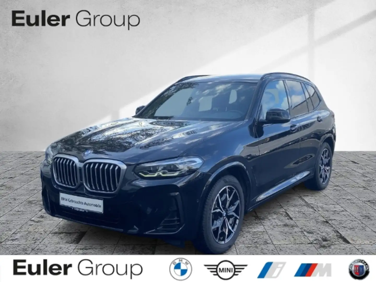BMW X3 xDr. 20d M-Sport Leder LED LC Prof NAV SHZ Digital Schwarz - 1
