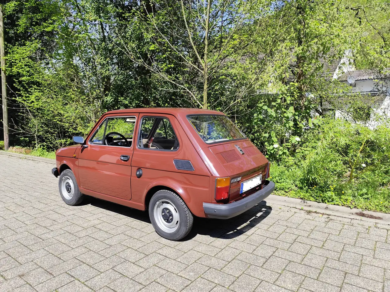 Fiat 126 Italienimport, ungeschweißt, orig Lack, foto 4