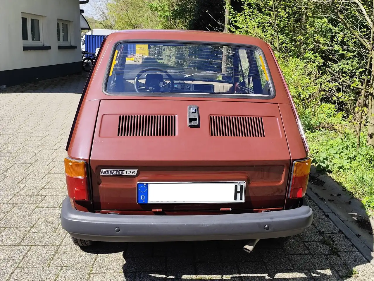 Fiat 126 Italienimport, ungeschweißt, orig Lack, foto 8