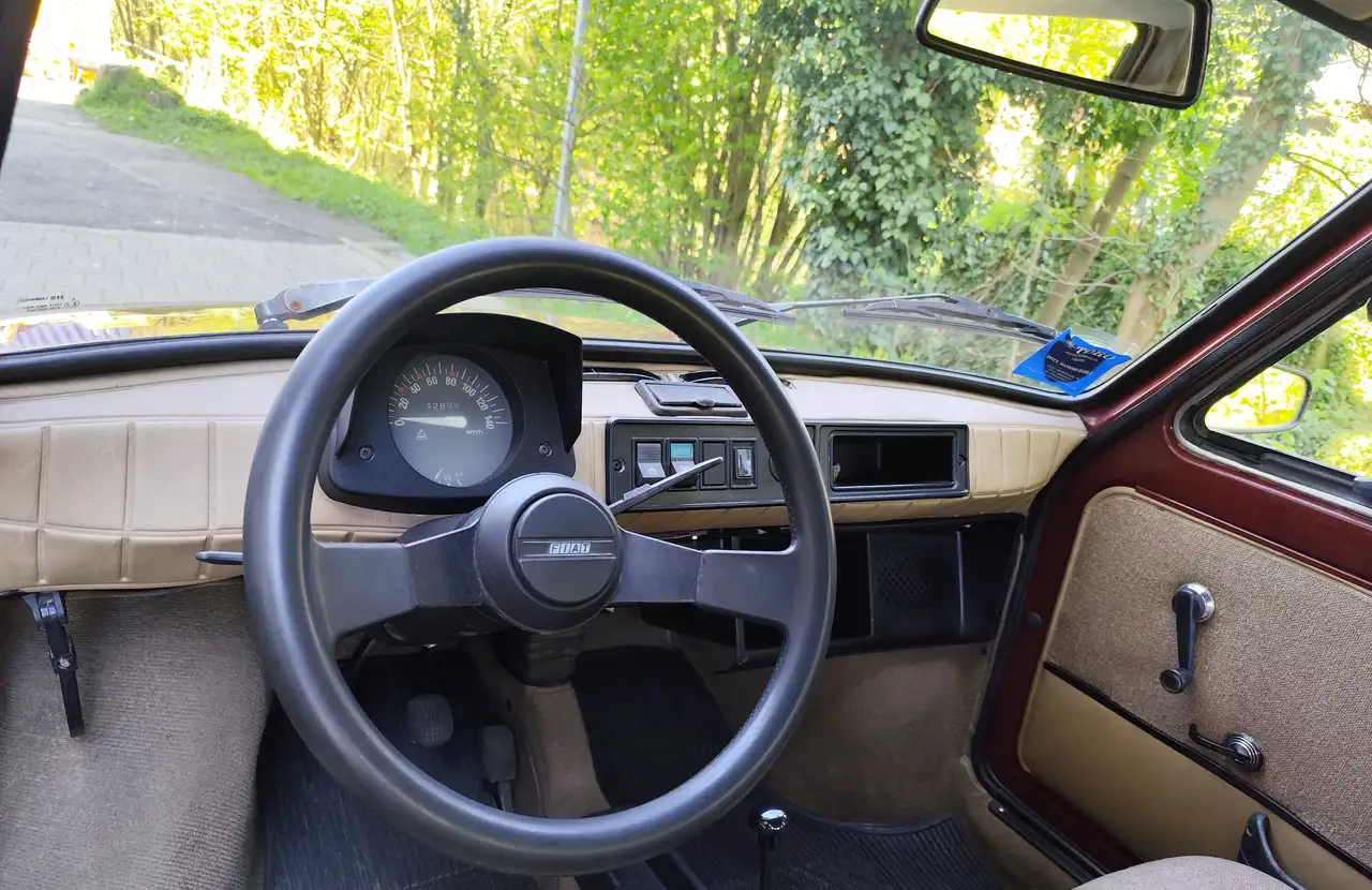 Fiat 126 Italienimport, ungeschweißt, orig Lack, foto 9