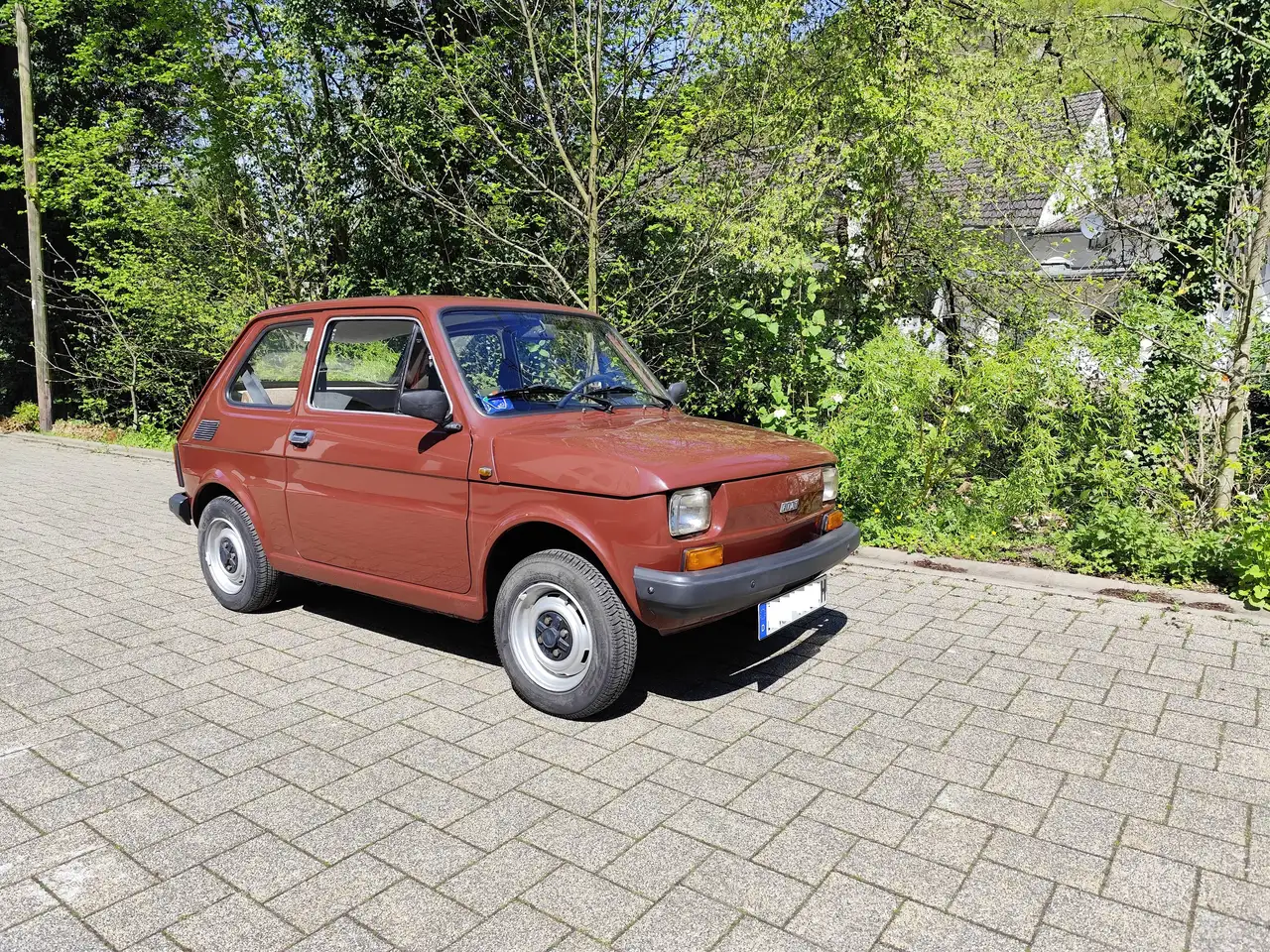 Fiat 126 Italienimport, ungeschweißt, orig Lack, foto 3