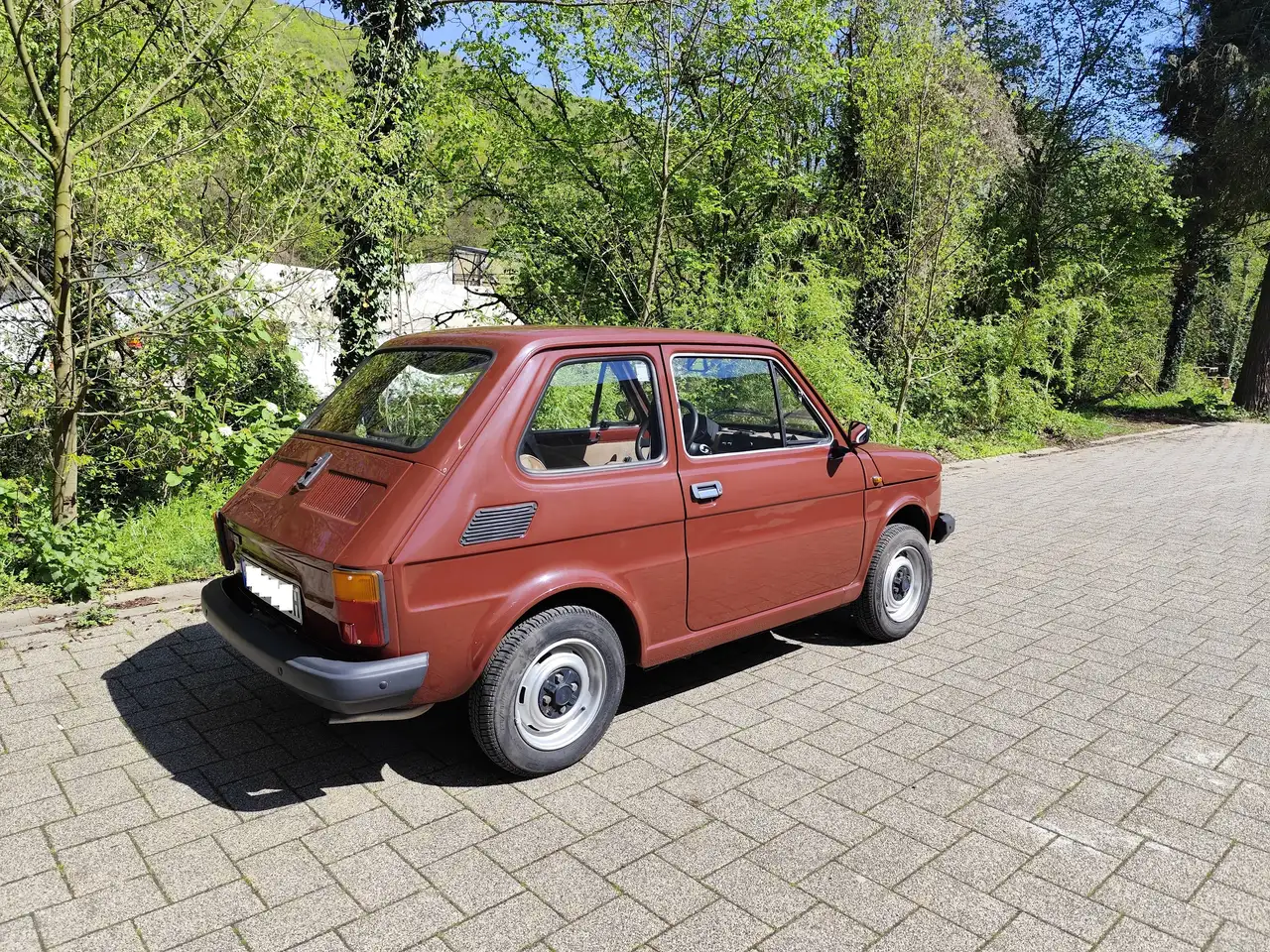 Fiat 126 Italienimport, ungeschweißt, orig Lack, foto 5