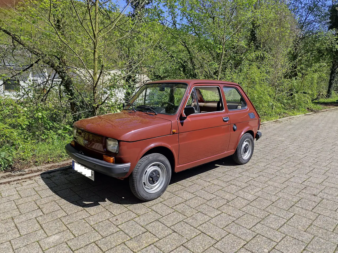 Fiat 126 Italienimport, ungeschweißt, orig Lack, foto 2