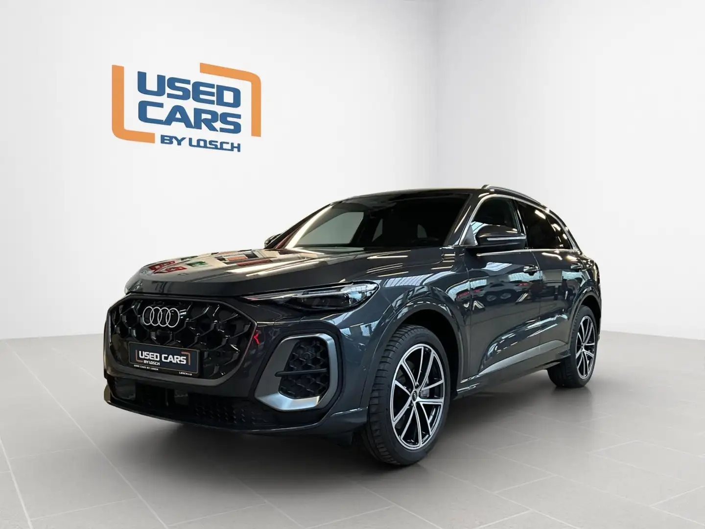 Audi Q5 TDI+Quattro+ S-Tronic+S-Line Grijs - 1