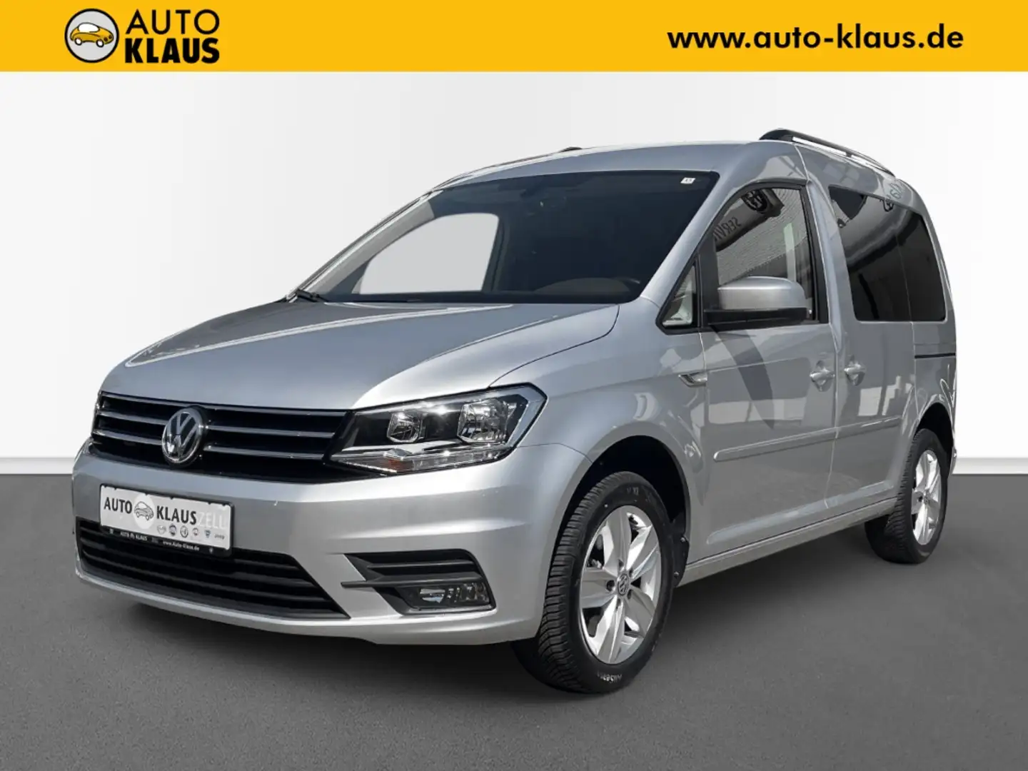 Volkswagen Caddy 1.4 TSI Comfortline Navi Temp SHZ Klimaatm Zilver - 1