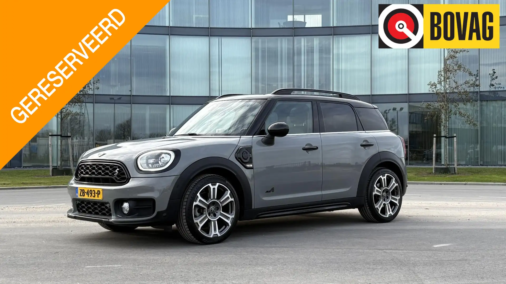 MINI Cooper SE Countryman Mini 2.0 ALL4 Chili HUD SD H/K Leer 19" Etc Grau - 1