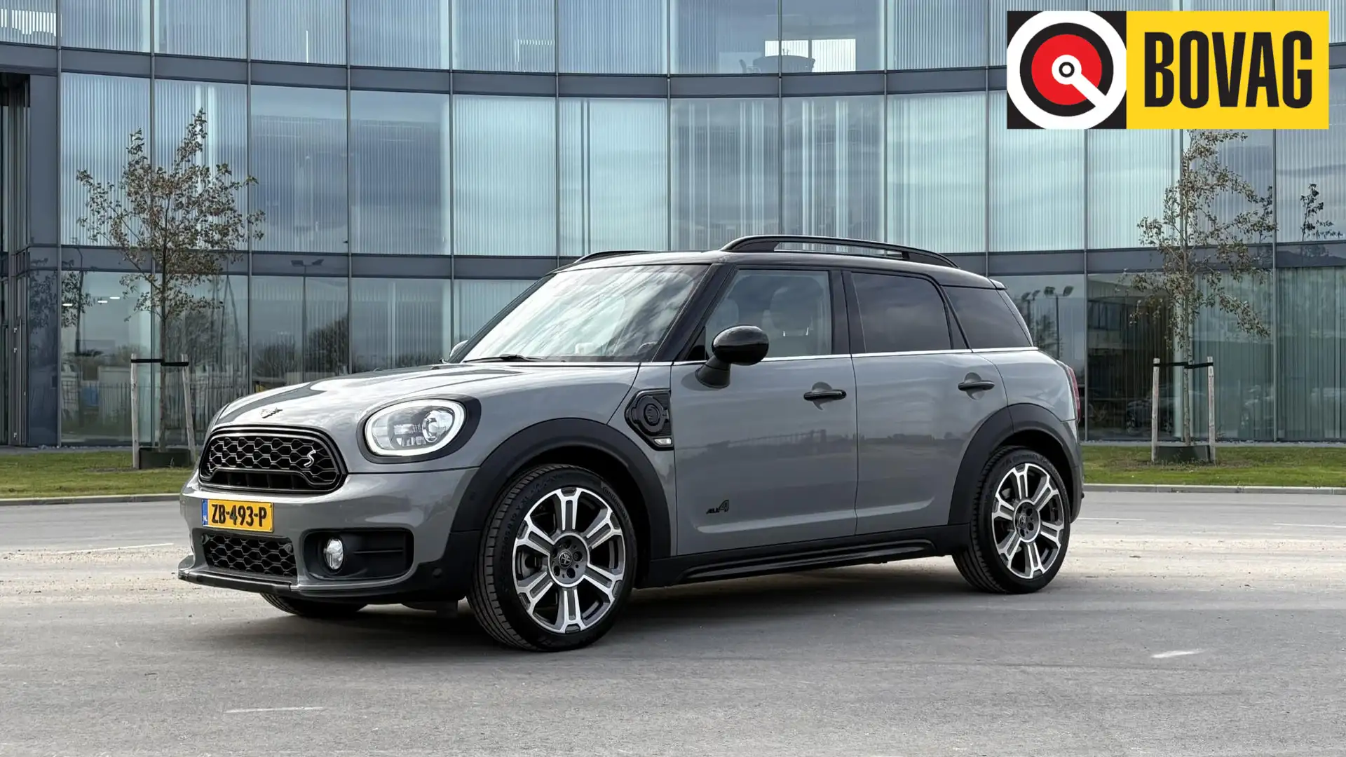 MINI Cooper SE Countryman Mini 2.0 ALL4 Chili HUD SD H/K Leer 19" Etc Gris - 1